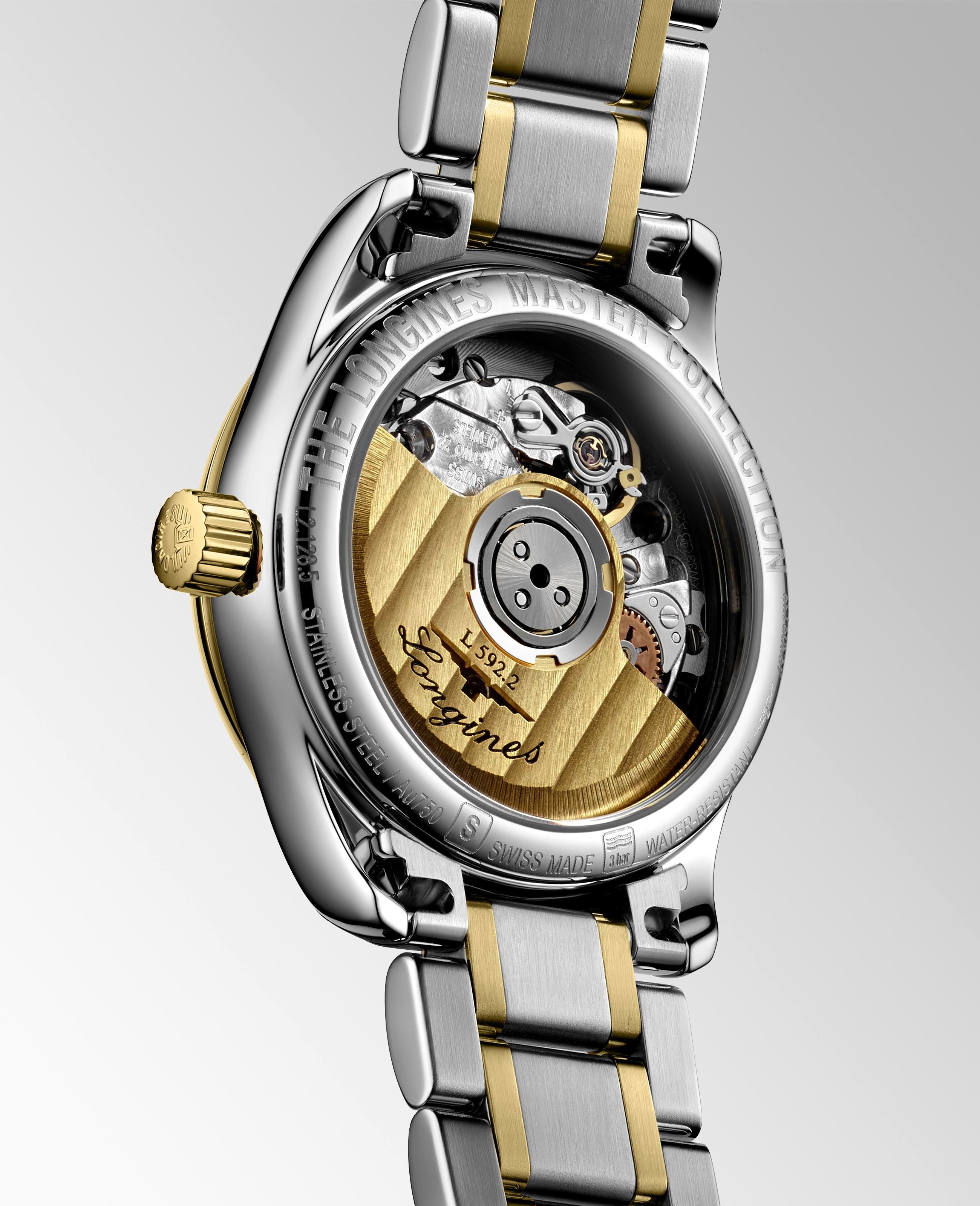Longines Master Collection Silver "barleycorn" Dial Watch
