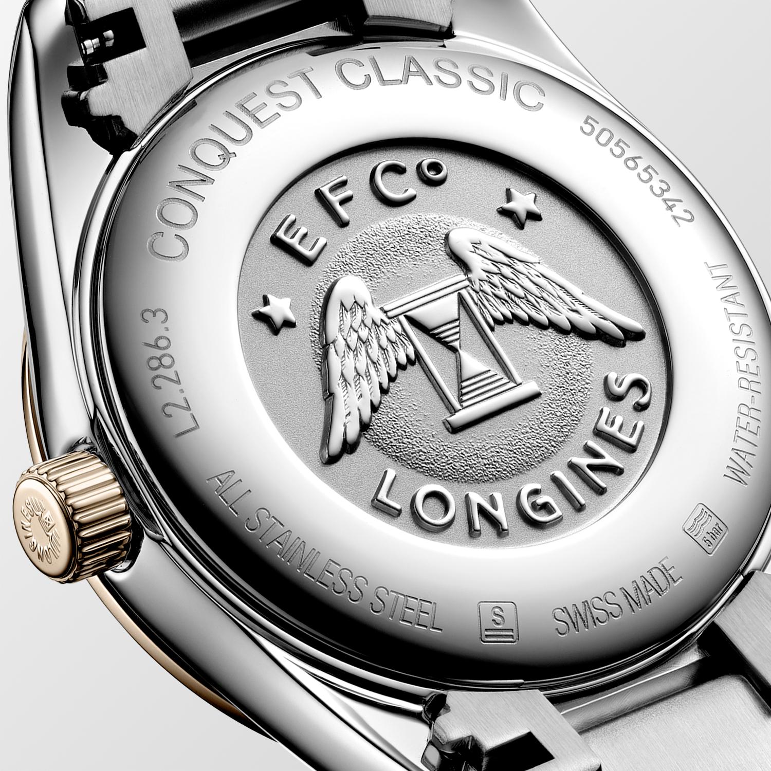Longines Conquest Classic Blue Dial Ladies Watch