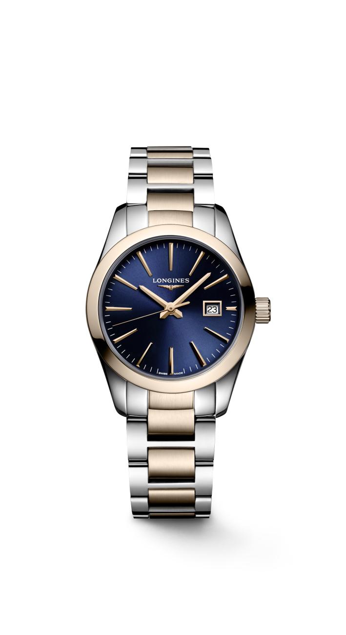 Longines Conquest Classic Blue Dial Ladies Watch