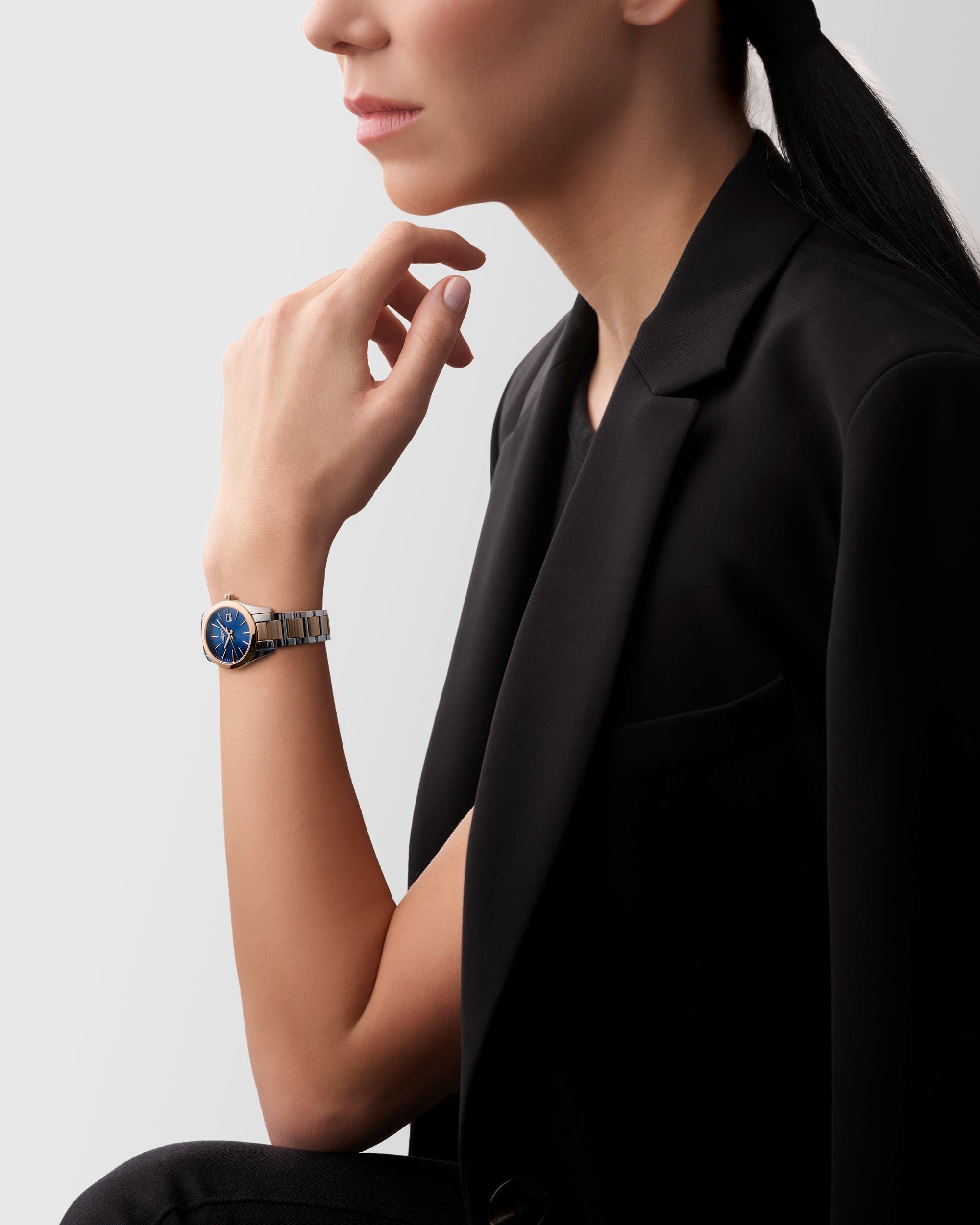 Longines Conquest Classic Blue Dial Ladies Watch