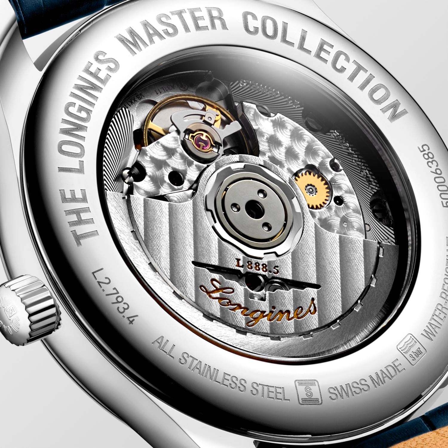 Longines Master Collection Opaline Ivory Dial Men's Watch