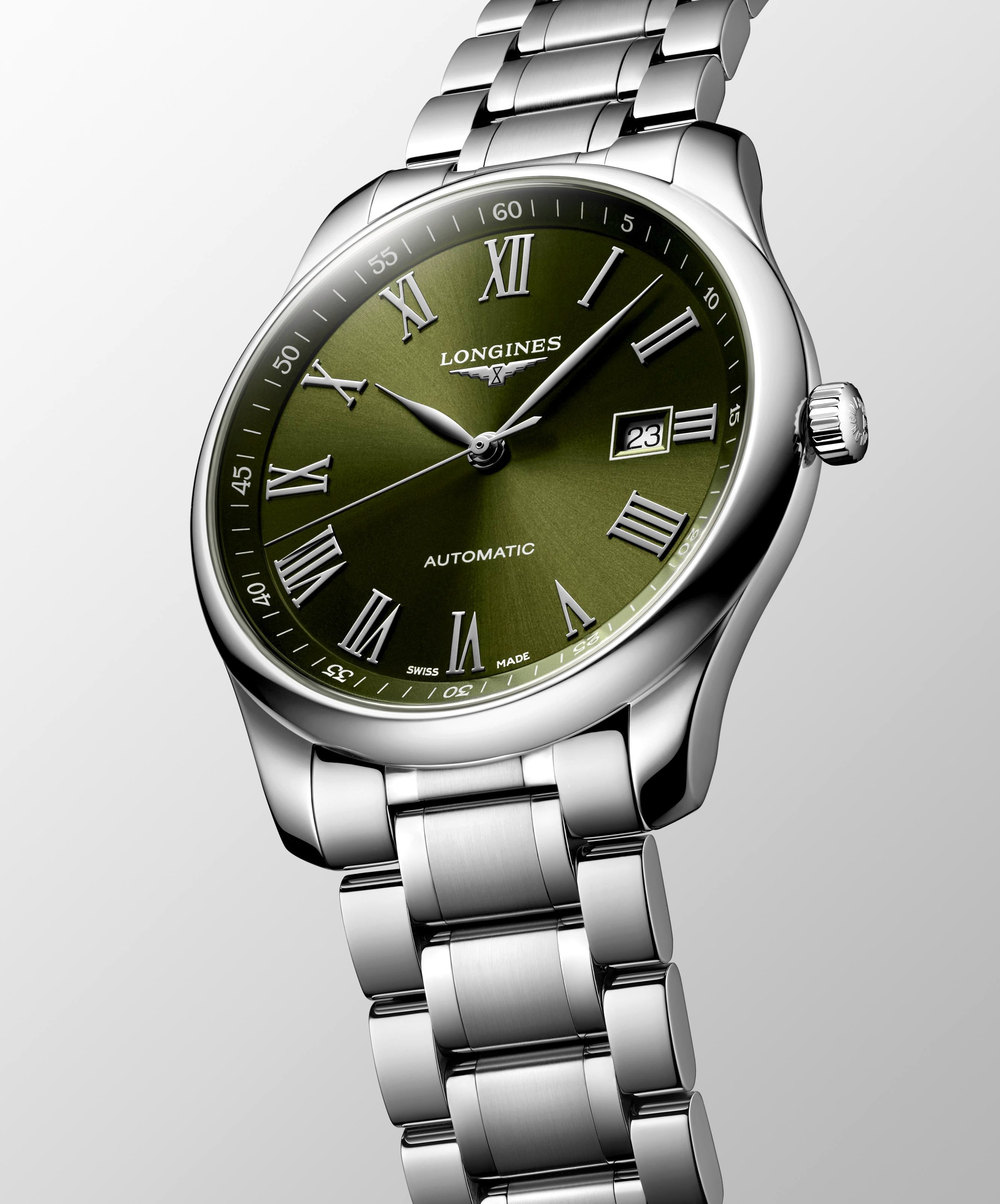 Longines Master Collection Green Dial Men's Watch