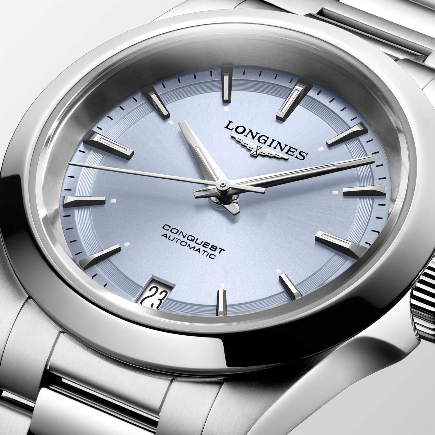 Longines Conquest Sunray Blue Dial Watch