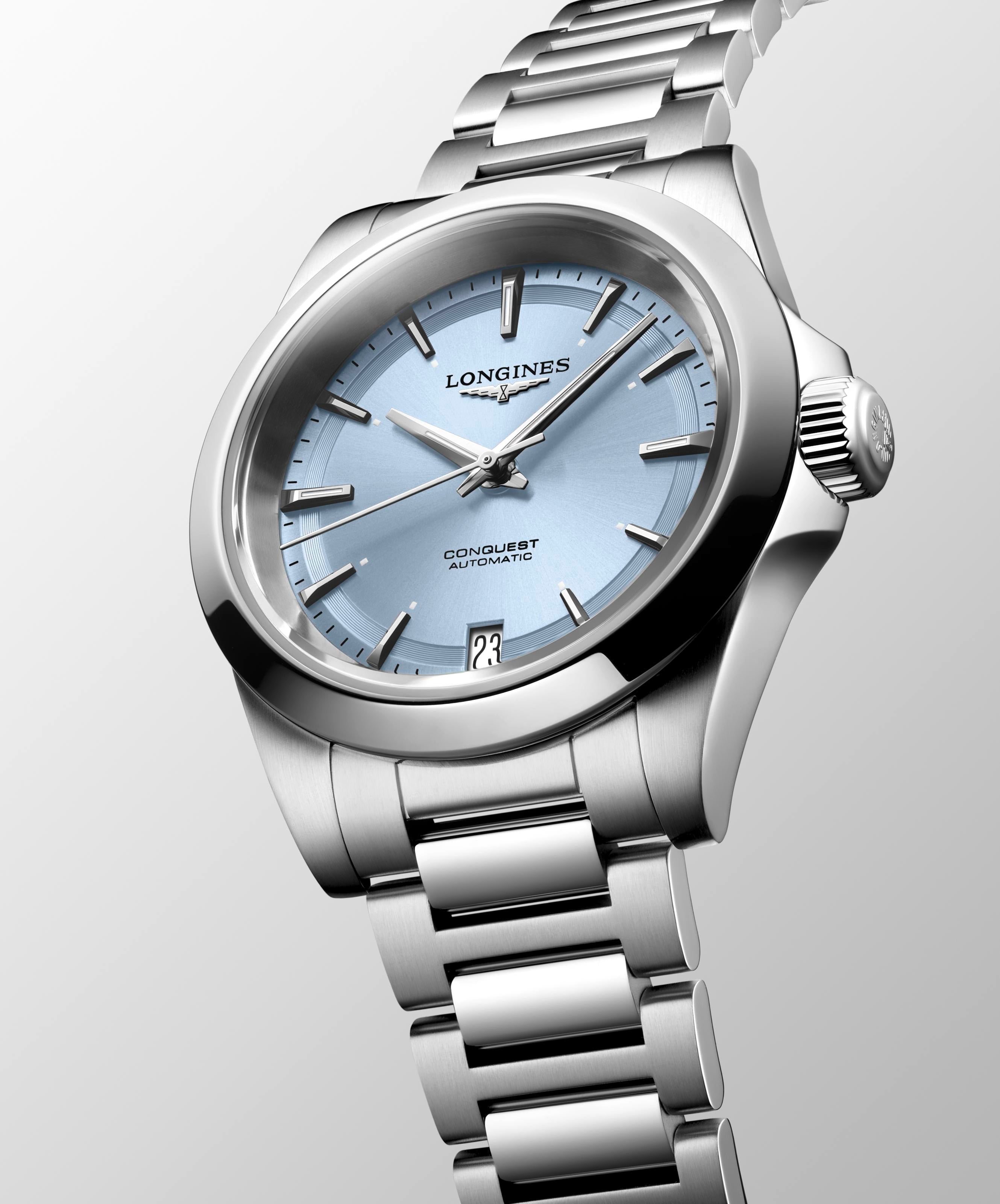 Longines Conquest Sunray Blue Dial Watch