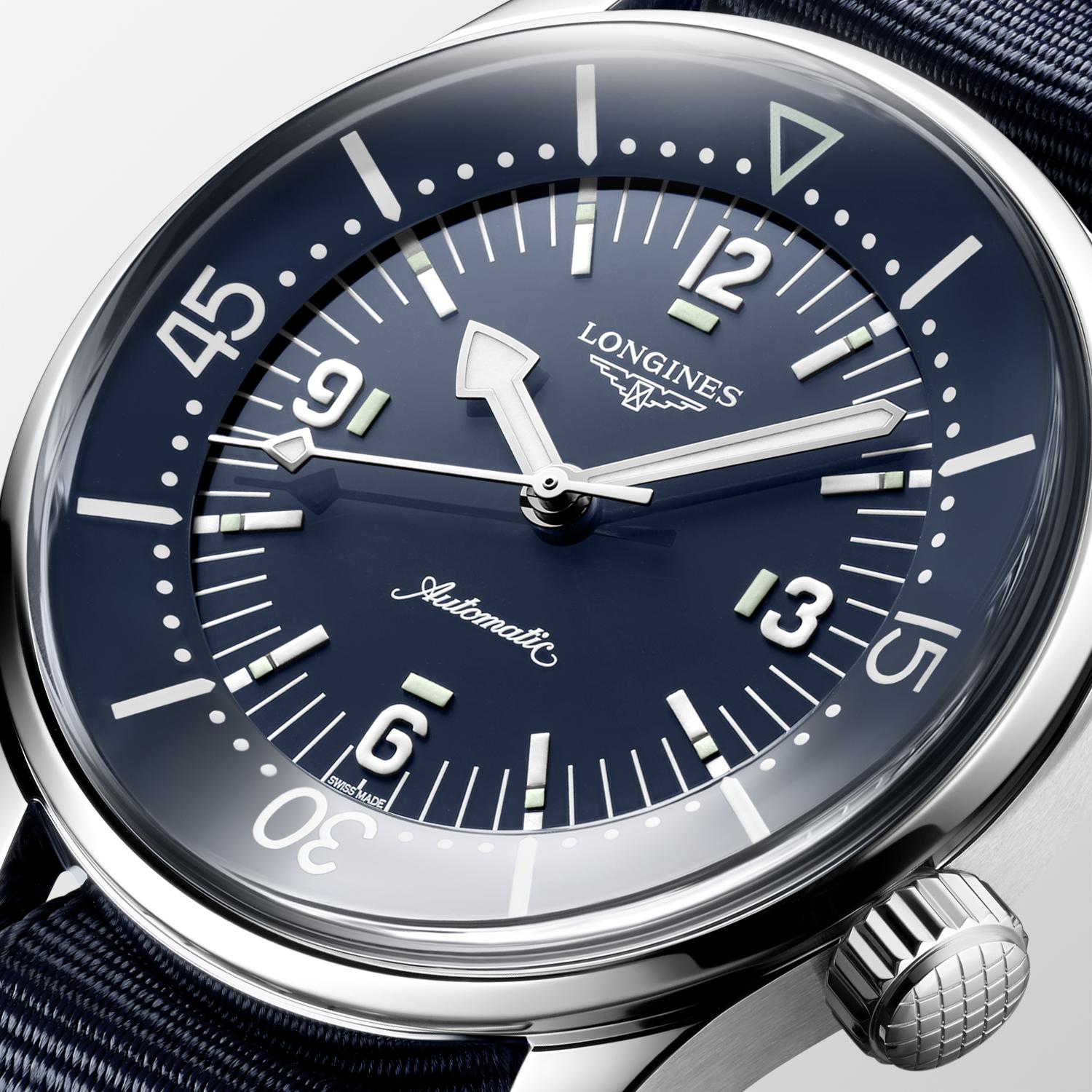 Longines Legend Diver Blue Dial Watch