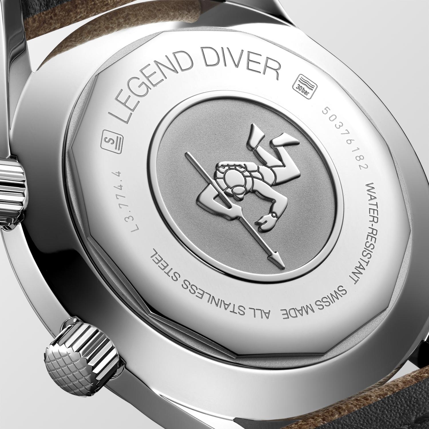 Longlines Legend Diver Brown Dial Watch