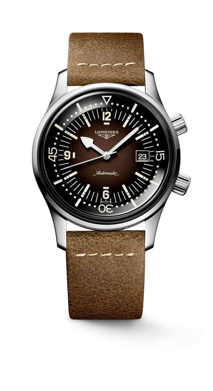 Longlines Legend Diver Brown Dial Watch