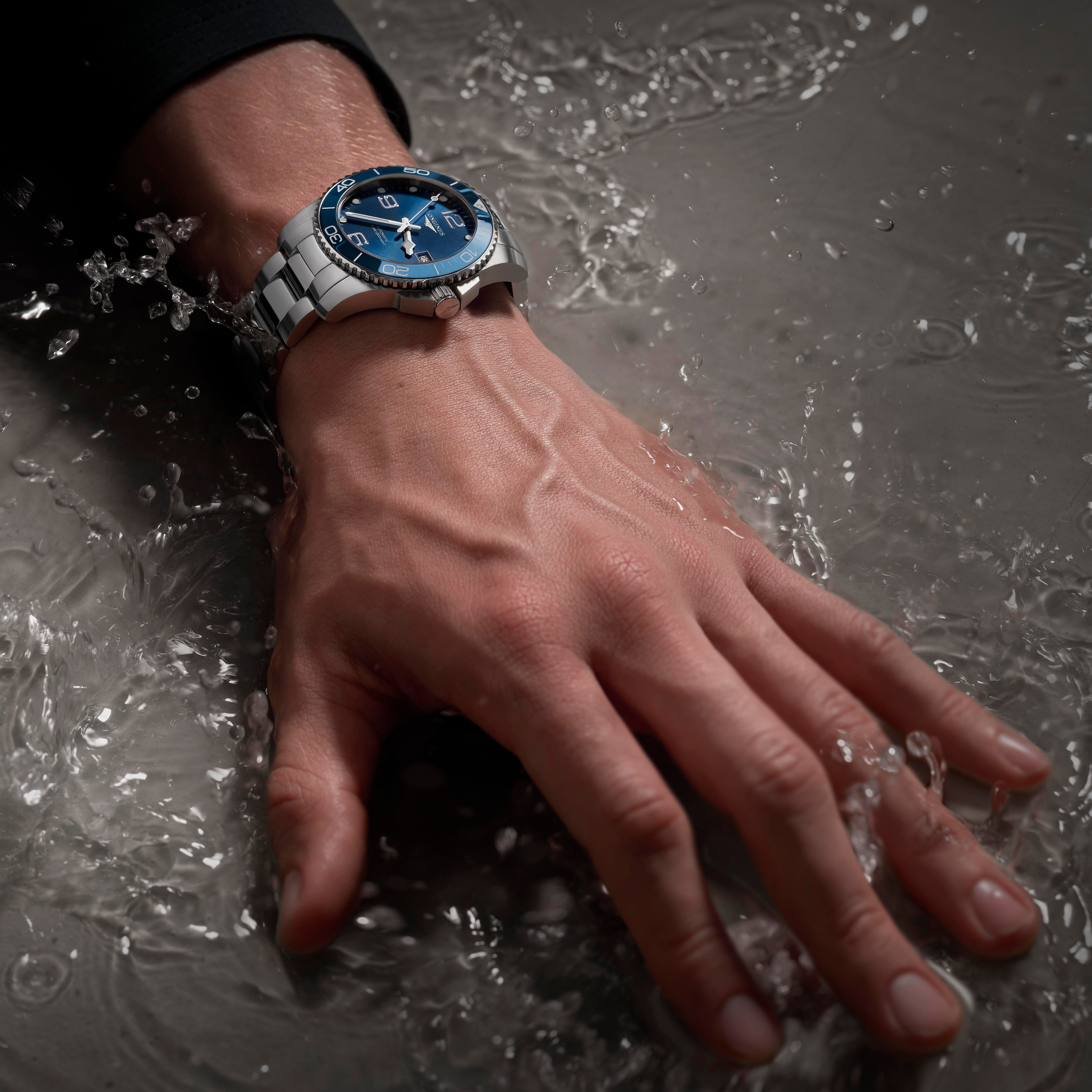 Longines HydroConquest Sunray Blue Dial Men's Watch