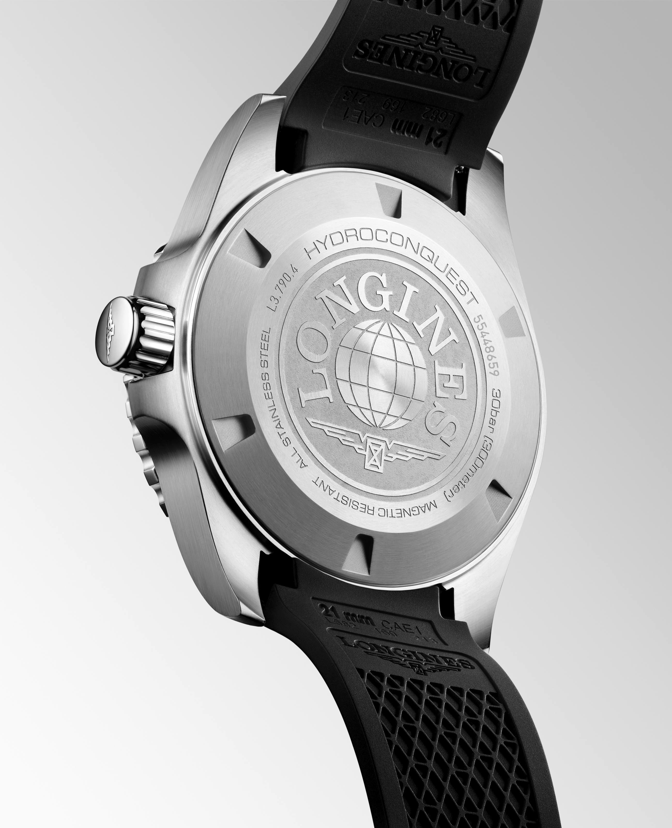 Longines HydroConquest Sunray Black Dial Watch