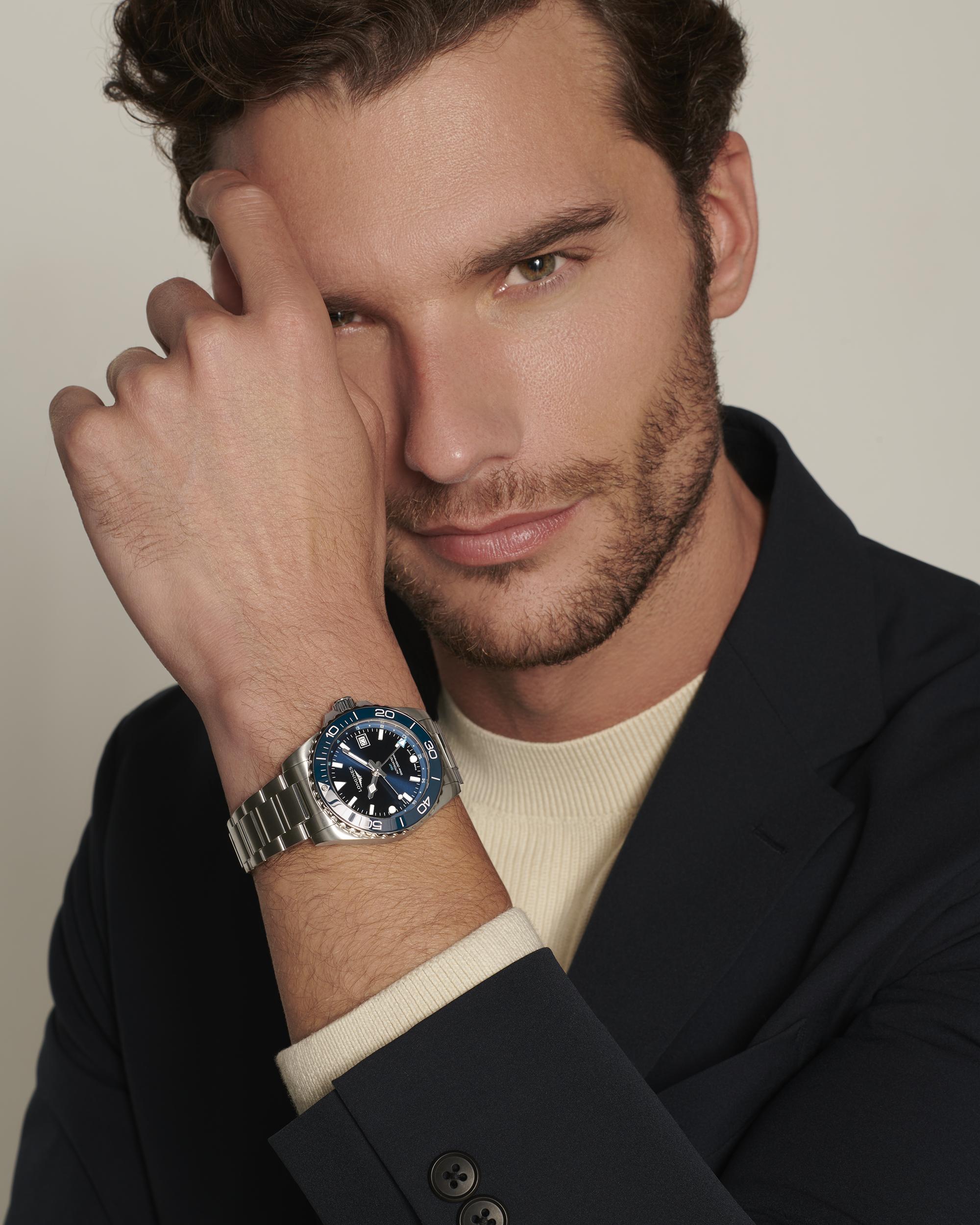Longines HydroConquest GMT Sunray Blue Dial Men's Watch