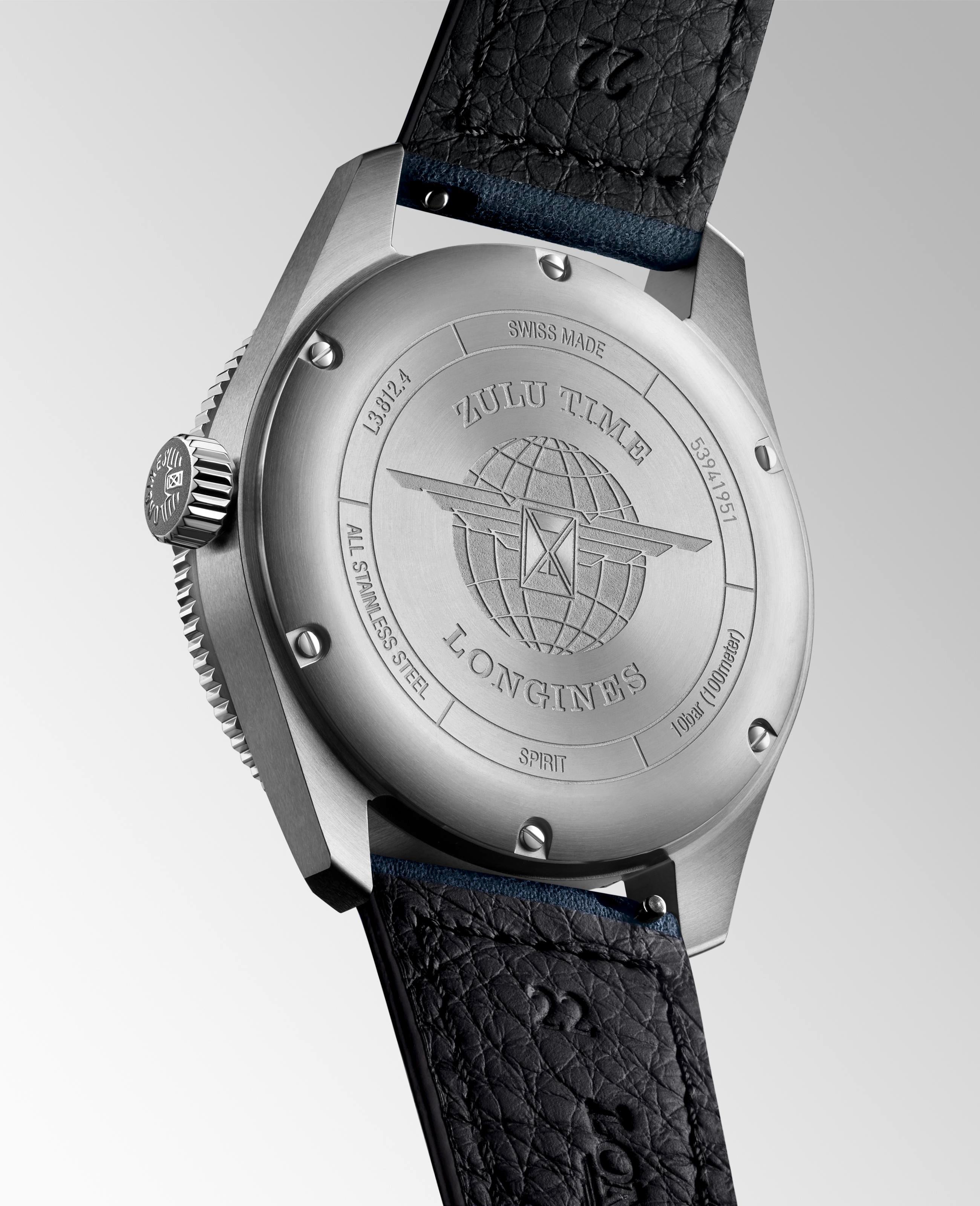 Longlines Spirit Zulu Time Sunray Blue Dial Men's Watch