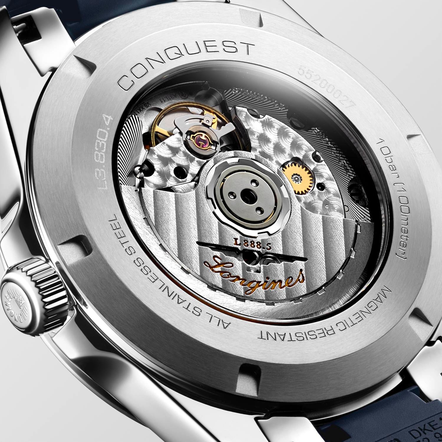 Longines Conquest Sunray Blue Dial Watch