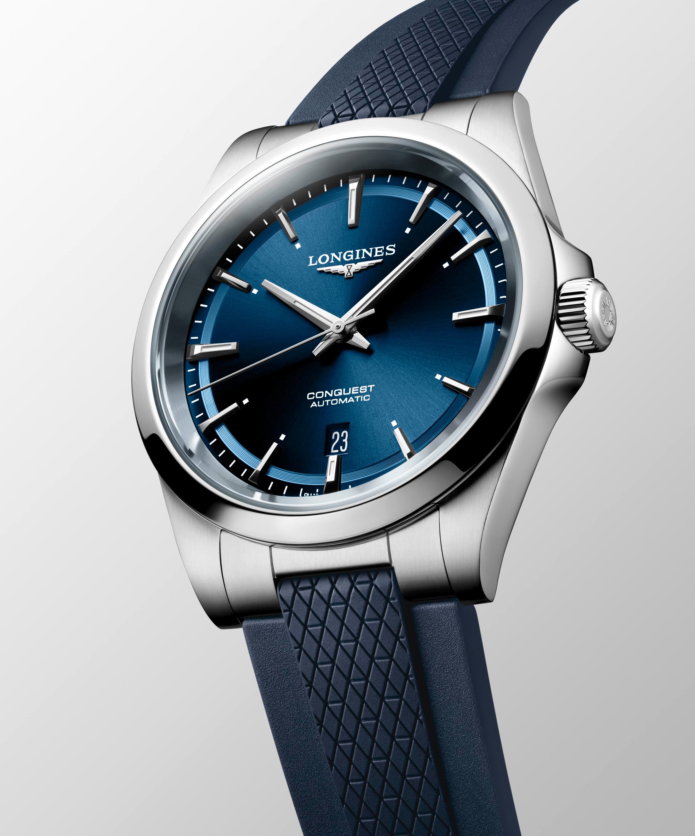 Longines Conquest Sunray Blue Dial Watch