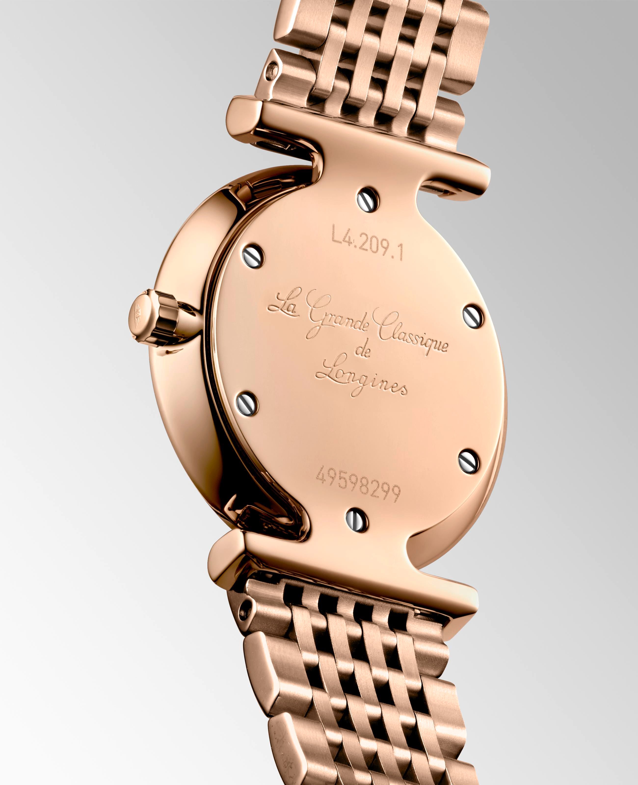 La Grande Classique de Longines White Mother-of-Pearl Dial Ladies Watch