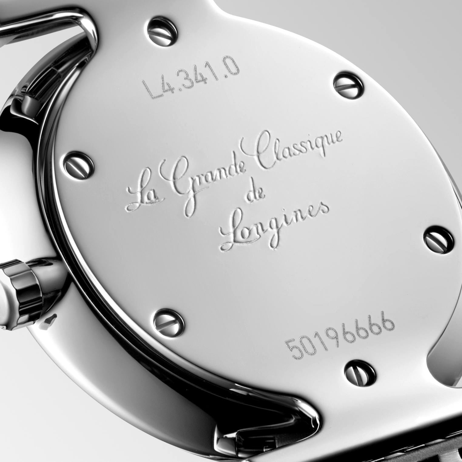 La Grande Classique de Longines White Dial Ladies Watch