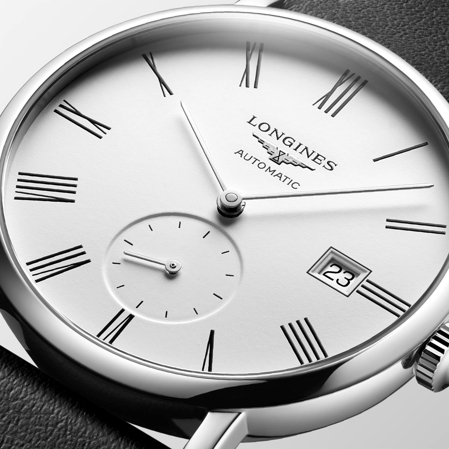 Longines Elegant Collection White Matt Dial Watch