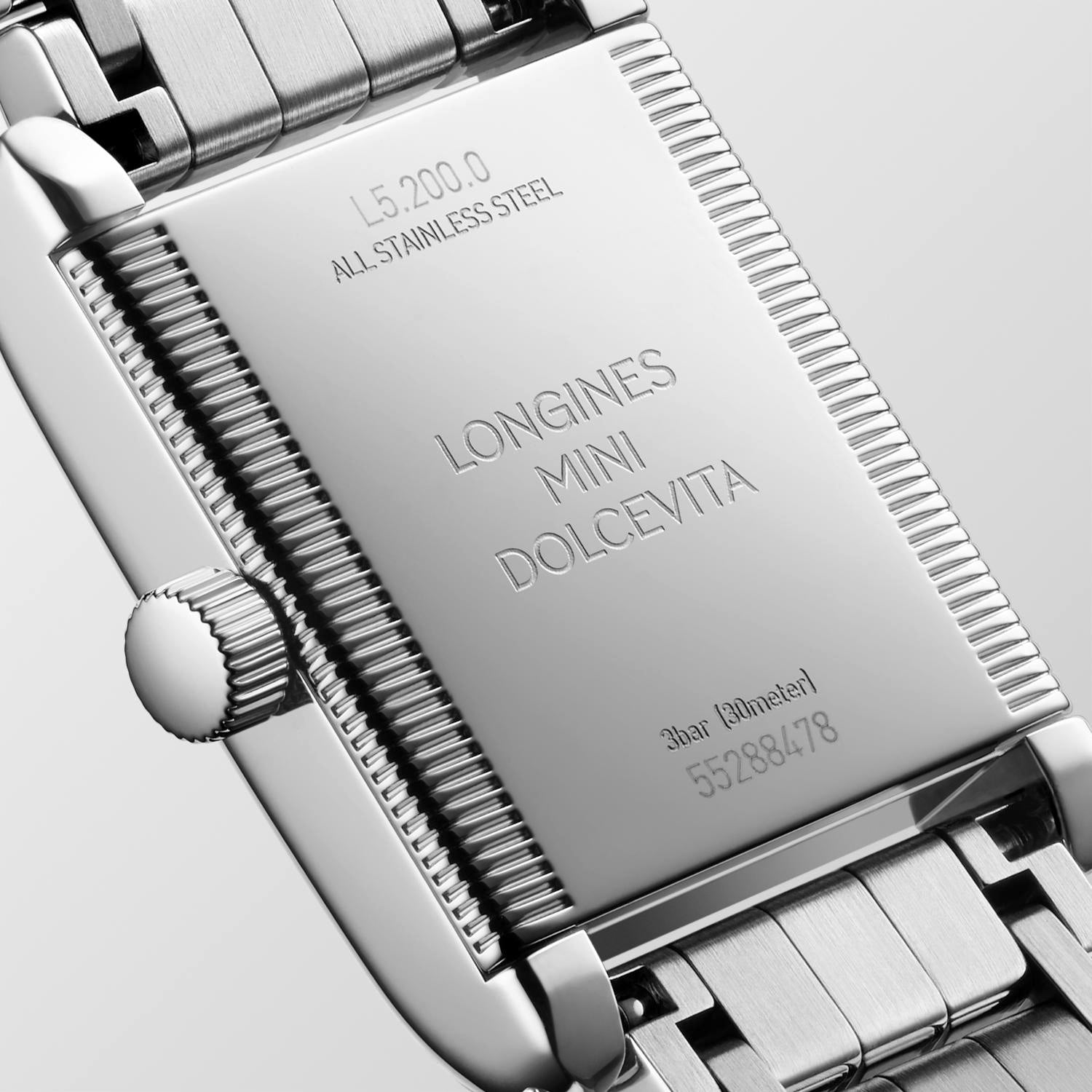 Longines Mini DolceVita Sunray Silver Dial Ladies Watch