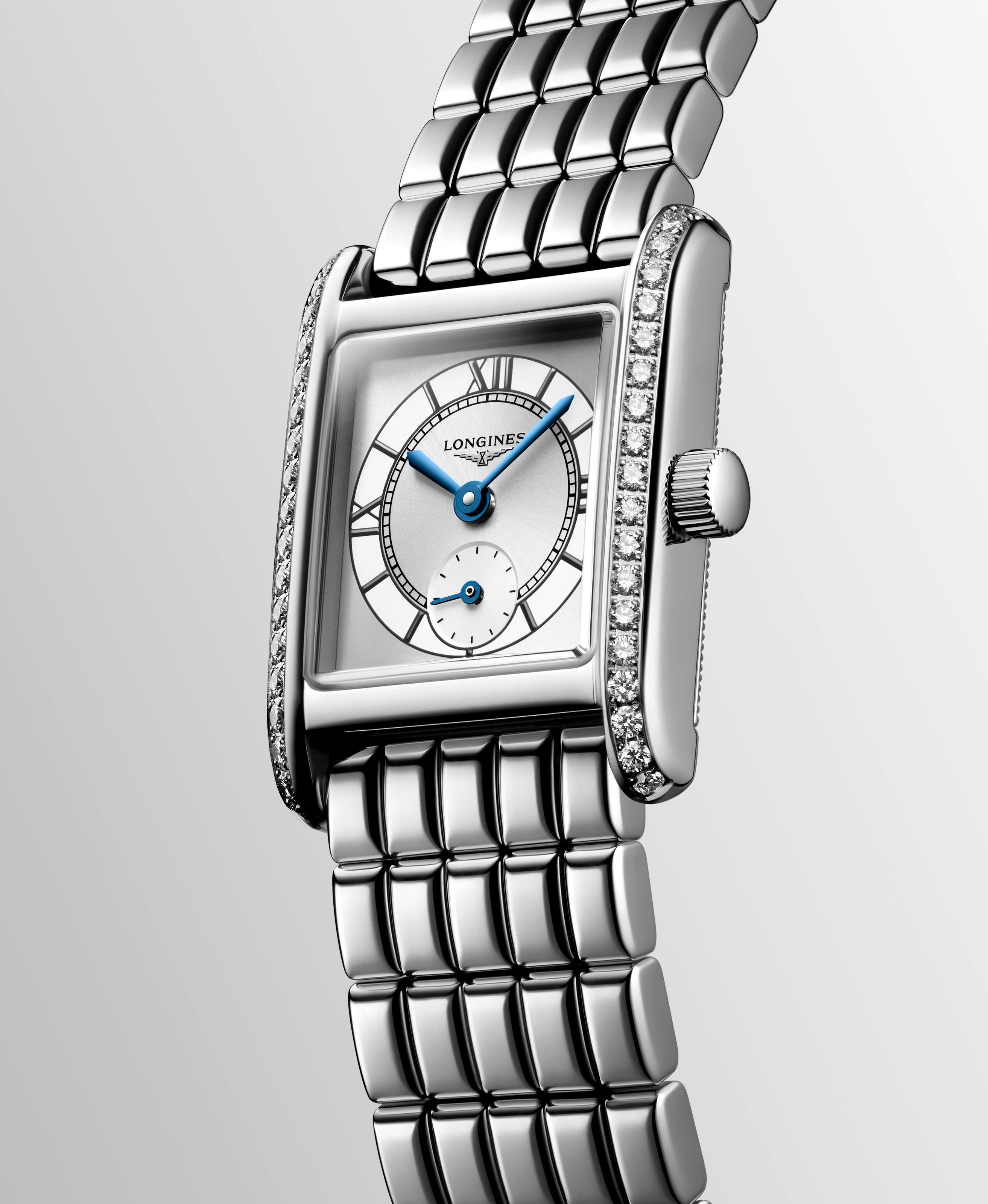 Longines Mini DolceVita Sunray Silver Dial Ladies Watch