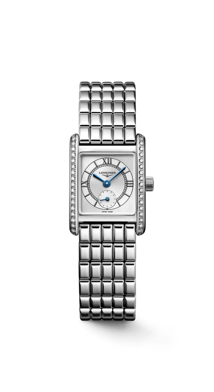 Longines Mini DolceVita Sunray Silver Dial Ladies Watch