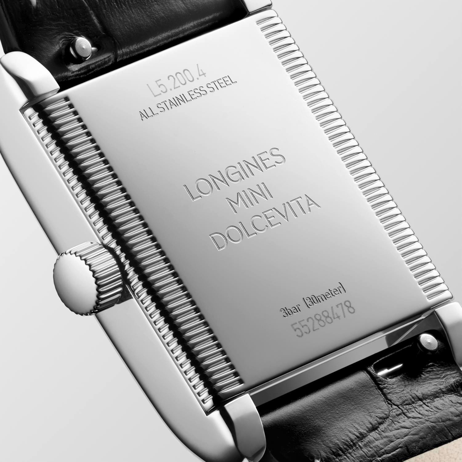 Longines Mini DolceVita Silver "flinqué" Dial Ladies Watch