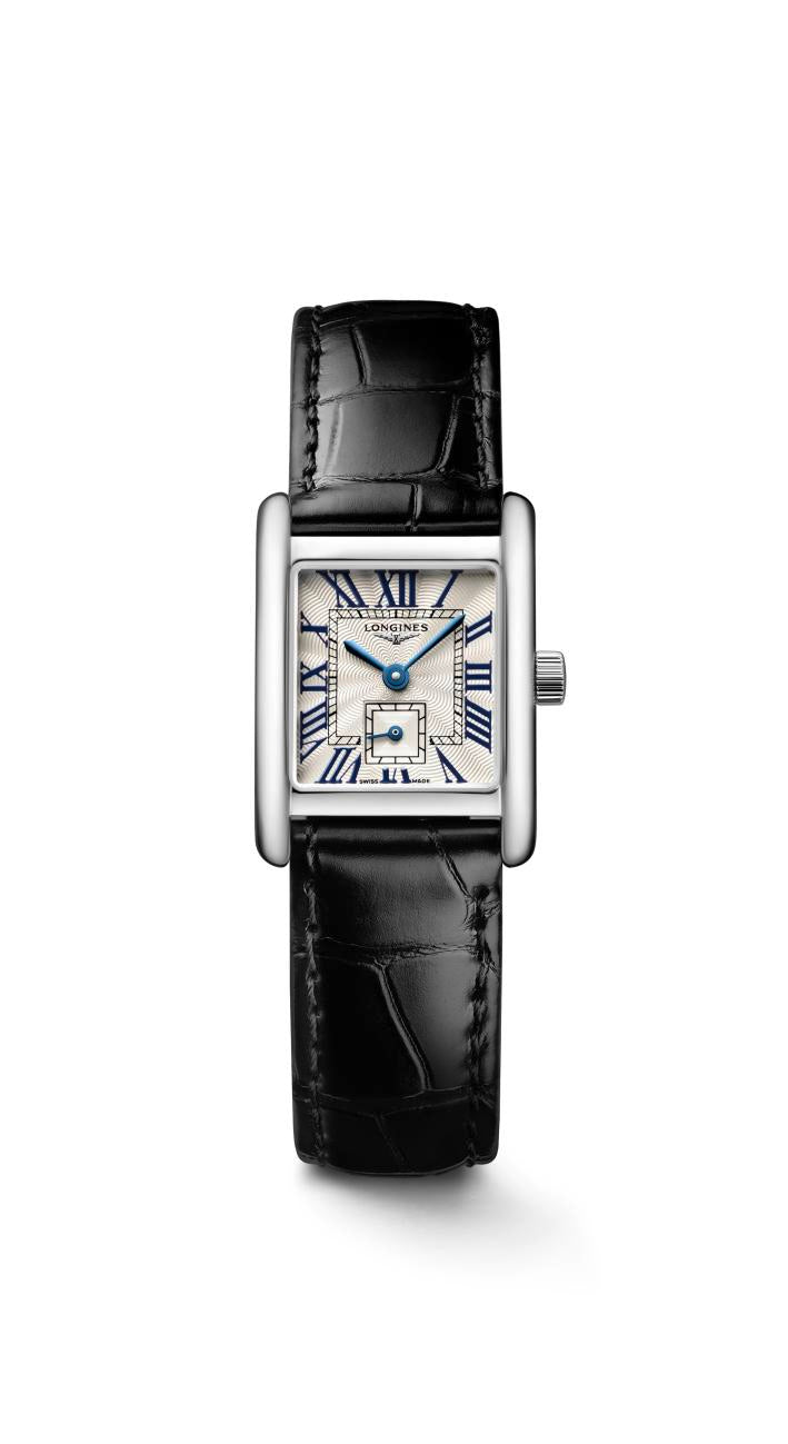 Longines Mini DolceVita Silver "flinqué" Dial Ladies Watch