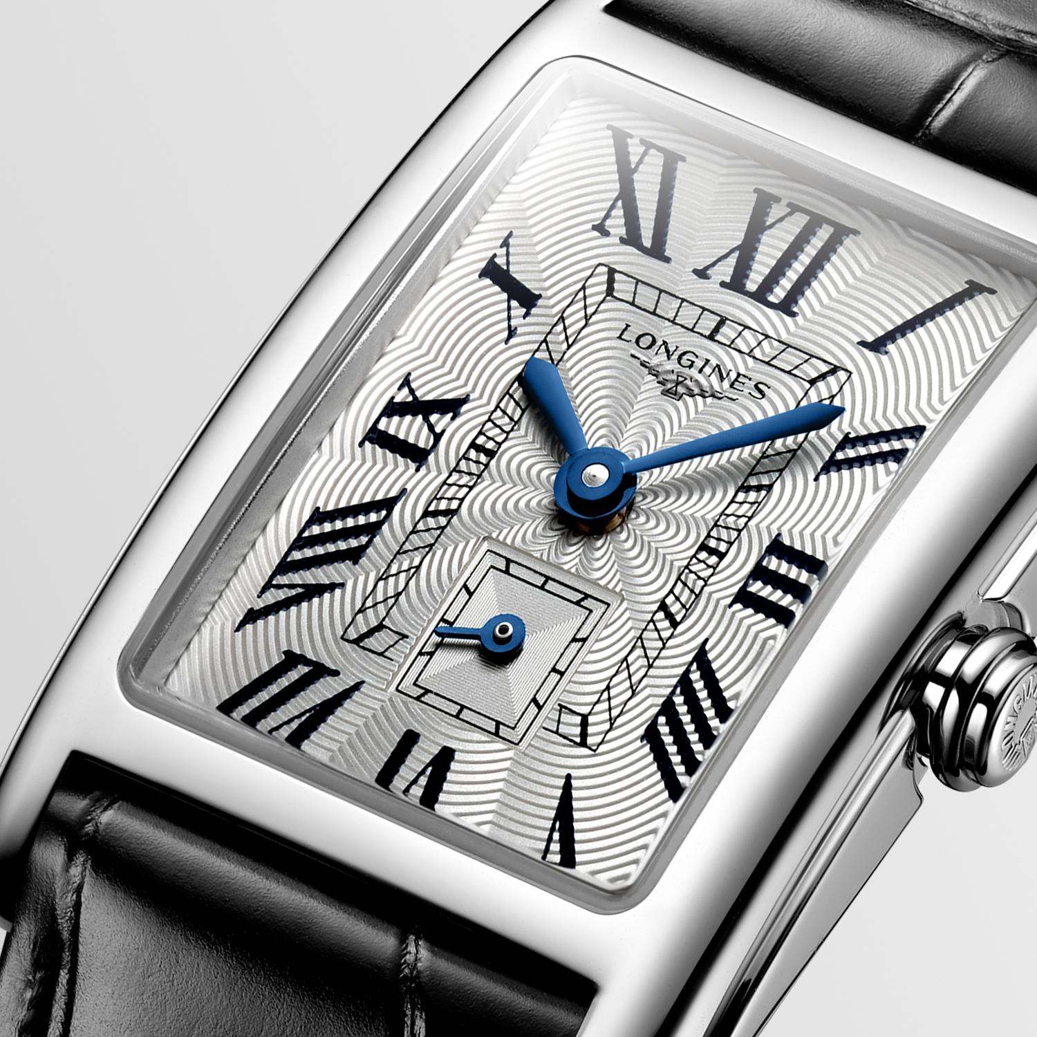 Longines DolceVita Silver "flinqué" Dial Ladies Watch
