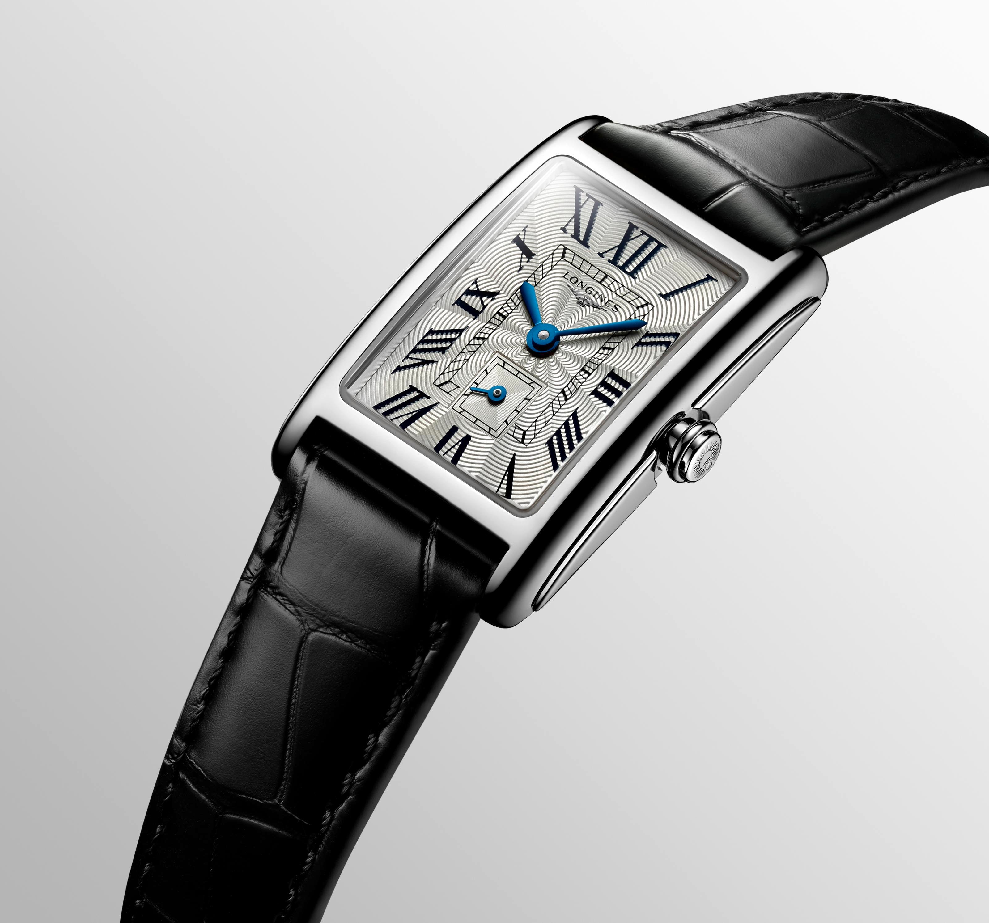 Longines DolceVita Silver "flinqué" Dial Ladies Watch