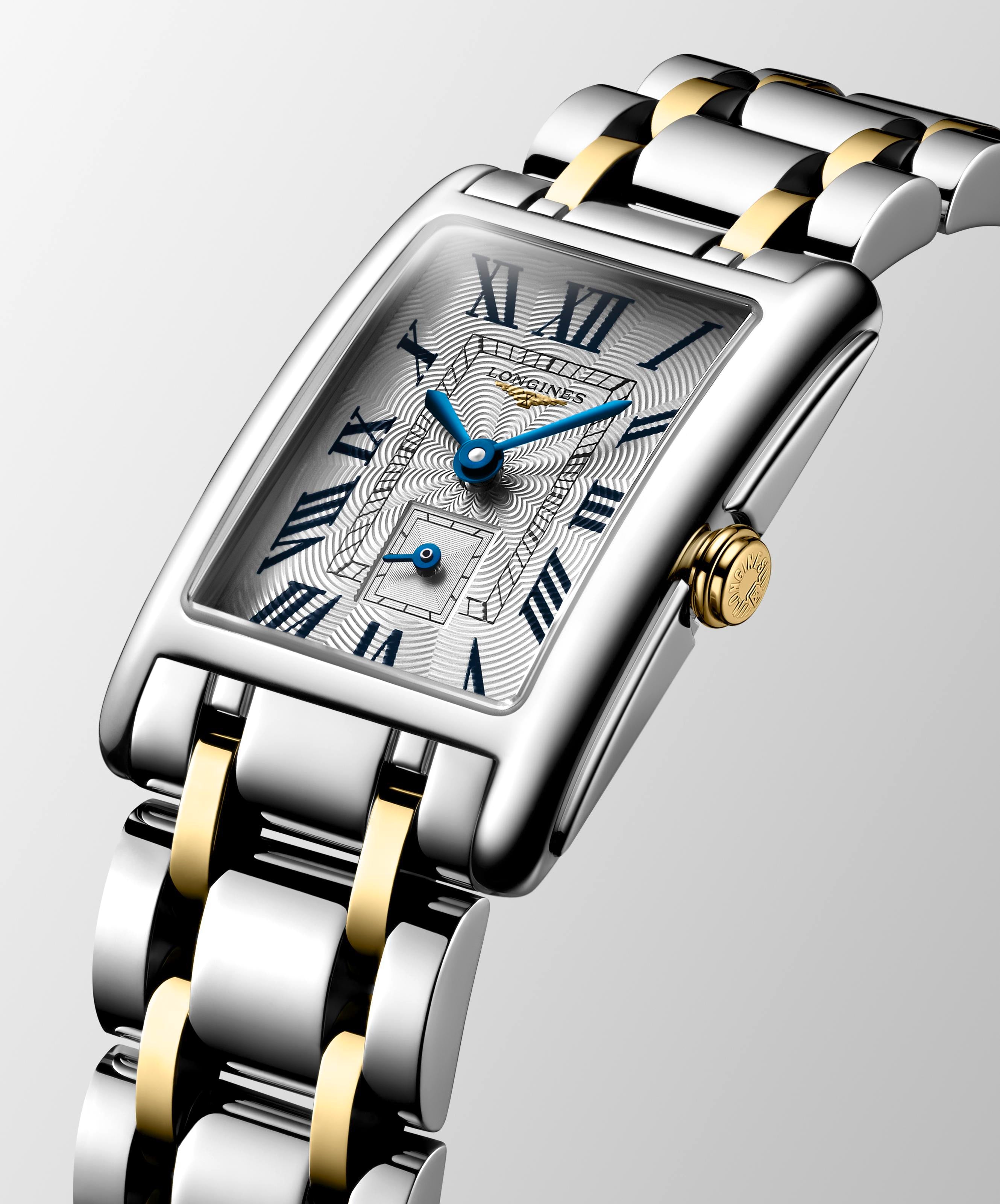 Longines DolceVita Silver "flinqué" Dial Ladies Watch