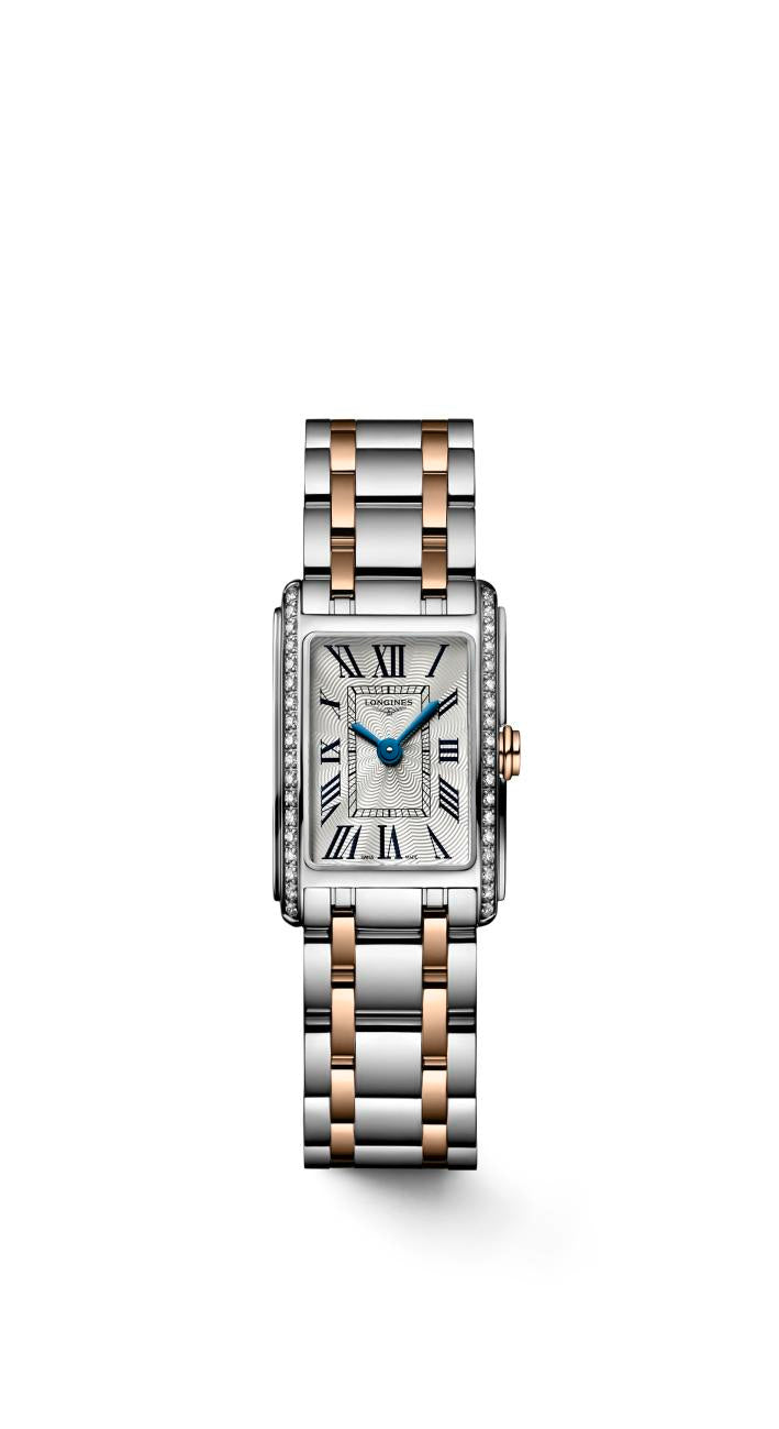 Longines DolceVita Silver "flinqué" Dial Ladies Watch