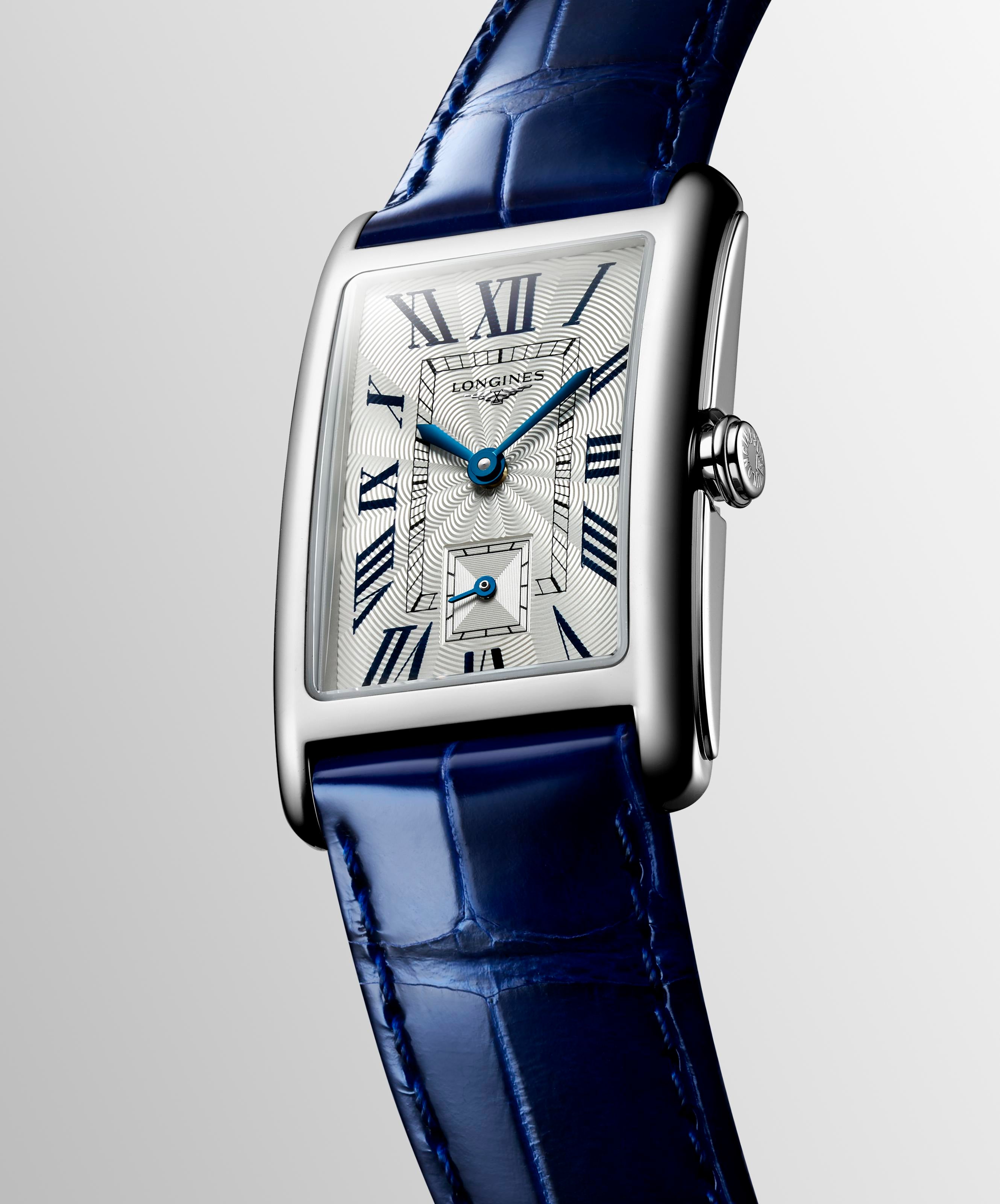 Longines DolceVita Silver "flinqué" Dial Watch