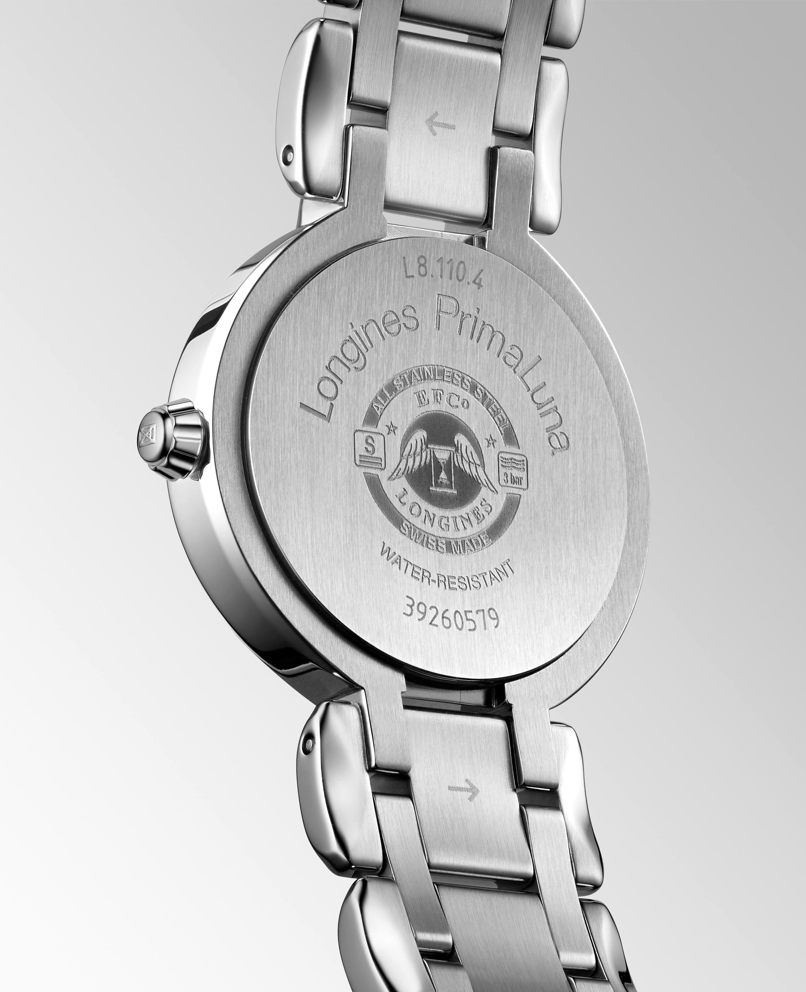 Longines PrimaLuna Sunray Blue Dial Ladies Watch