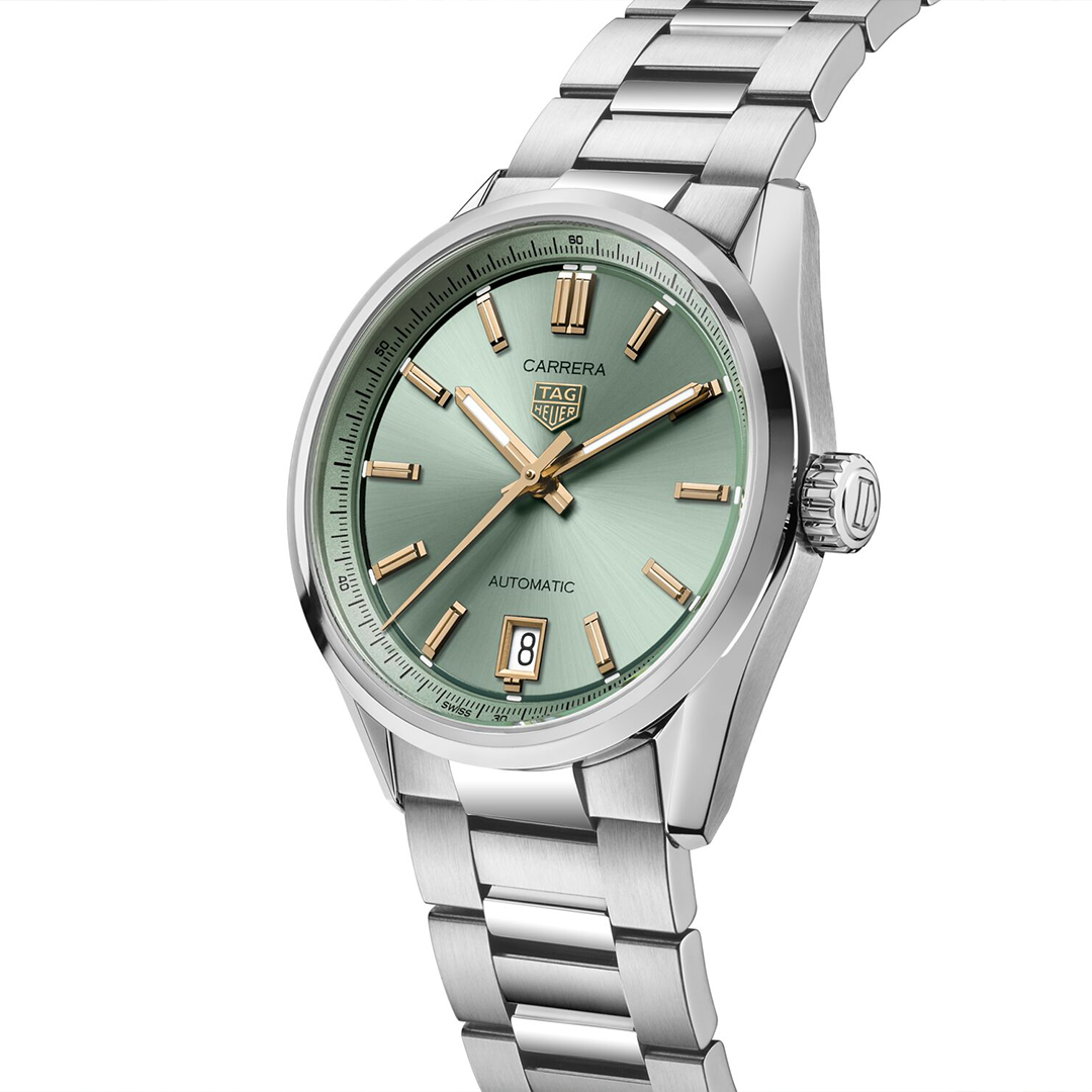 TAG Heuer Carrera Date Green Ladies Watch