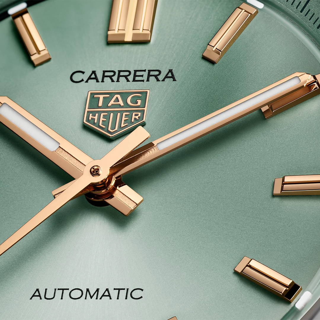 TAG Heuer Carrera Date Green Ladies Watch
