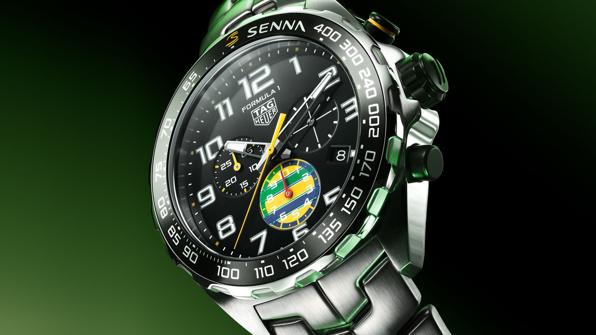 TAG Heuer Formula 1 Chronograph x Senna Mens Watch