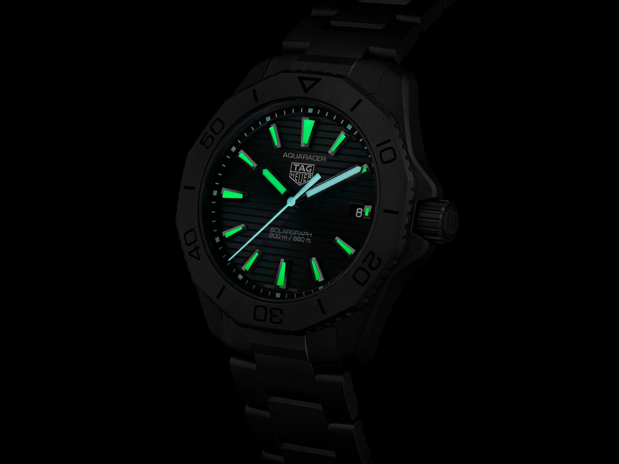 TAG Heuer Aquaracer Professional 200 Solargraph Mens Watch