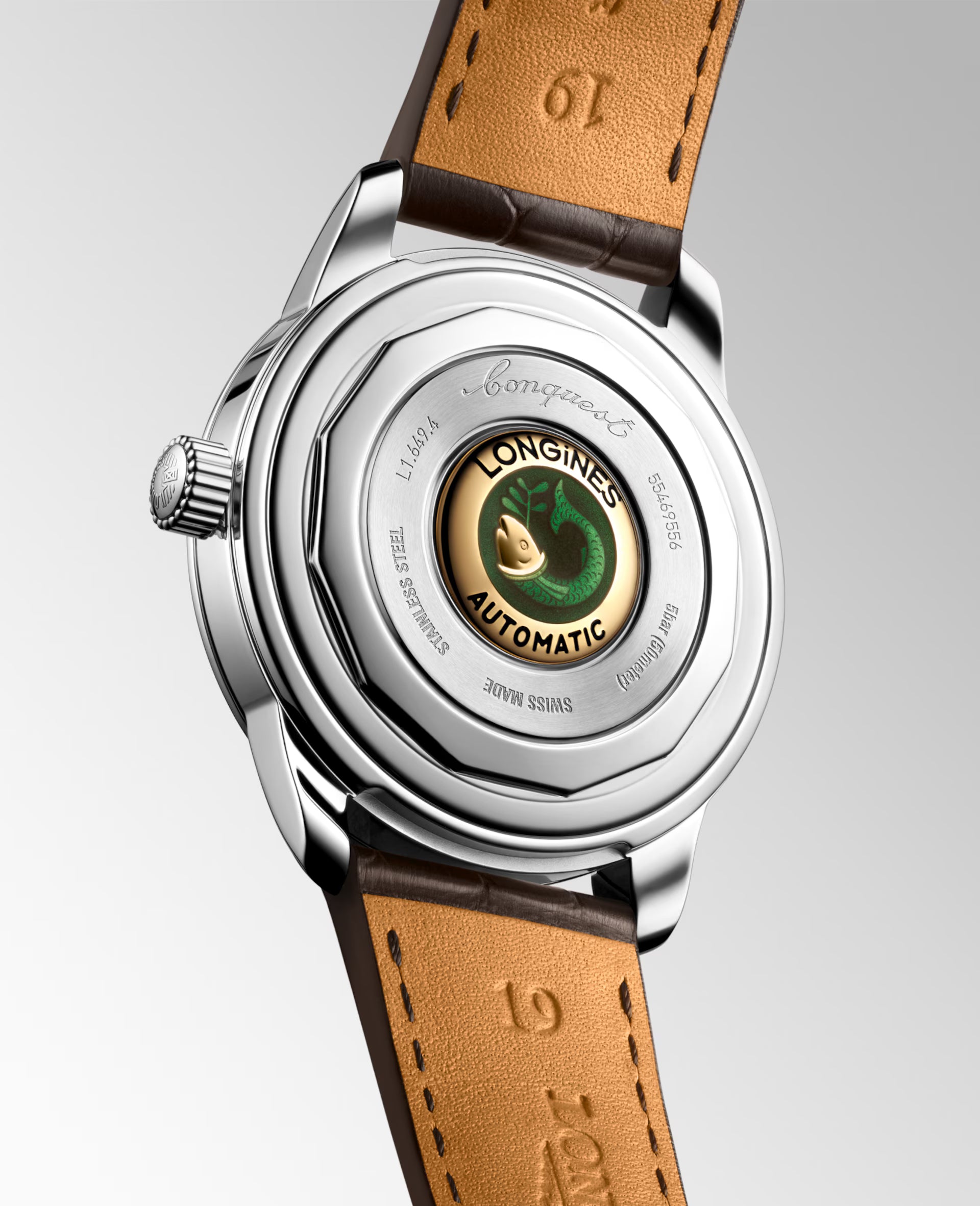 Longines Conquest Heritage Brown Dial Watch