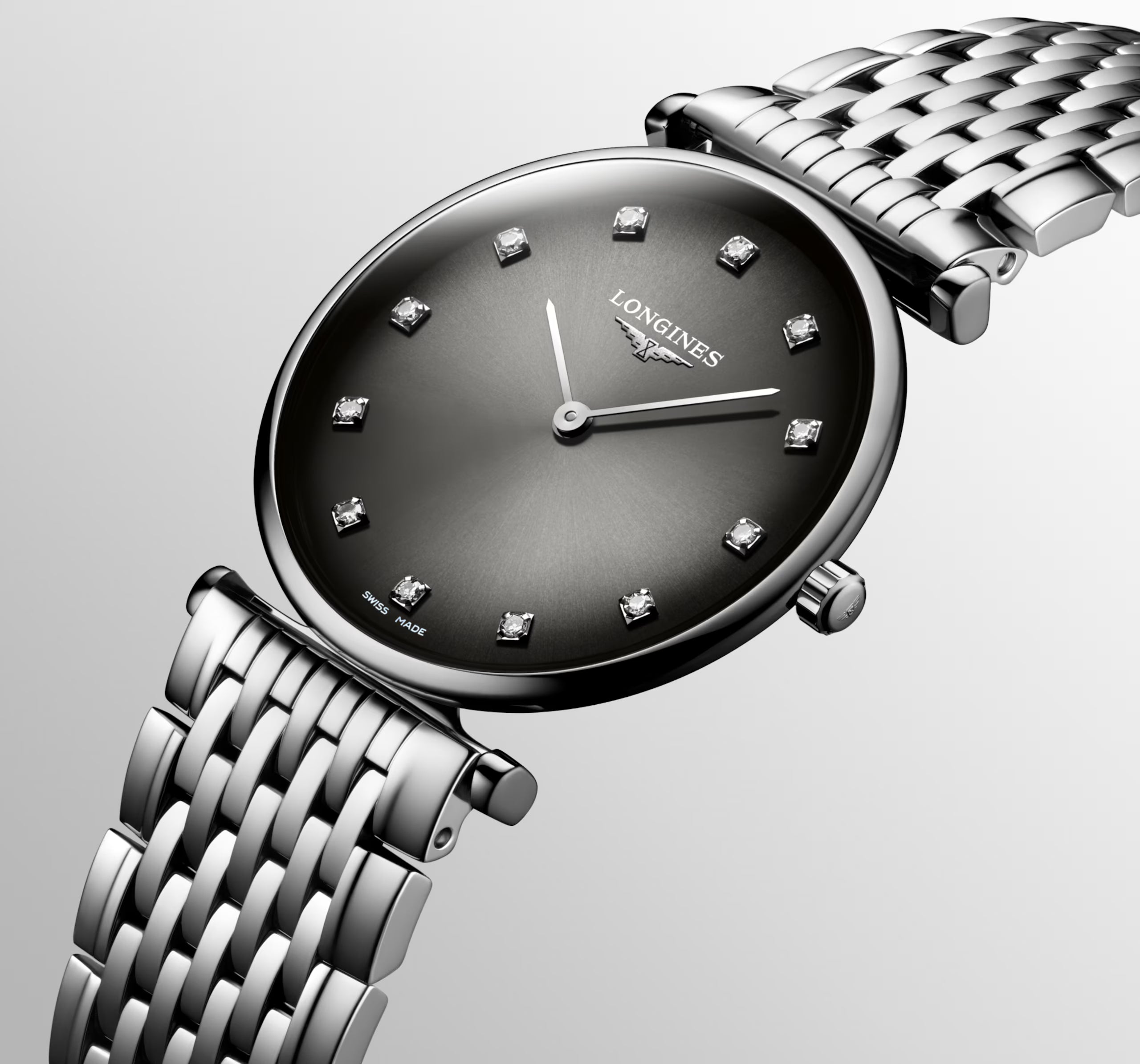 La Grande Classique de Longines Grey Dial Men's Watch