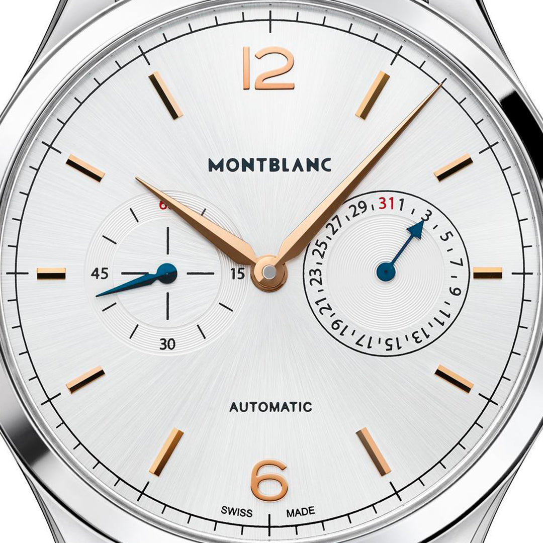 Montblanc Heritage Chronometrie Twincounter Date Automatic Watch