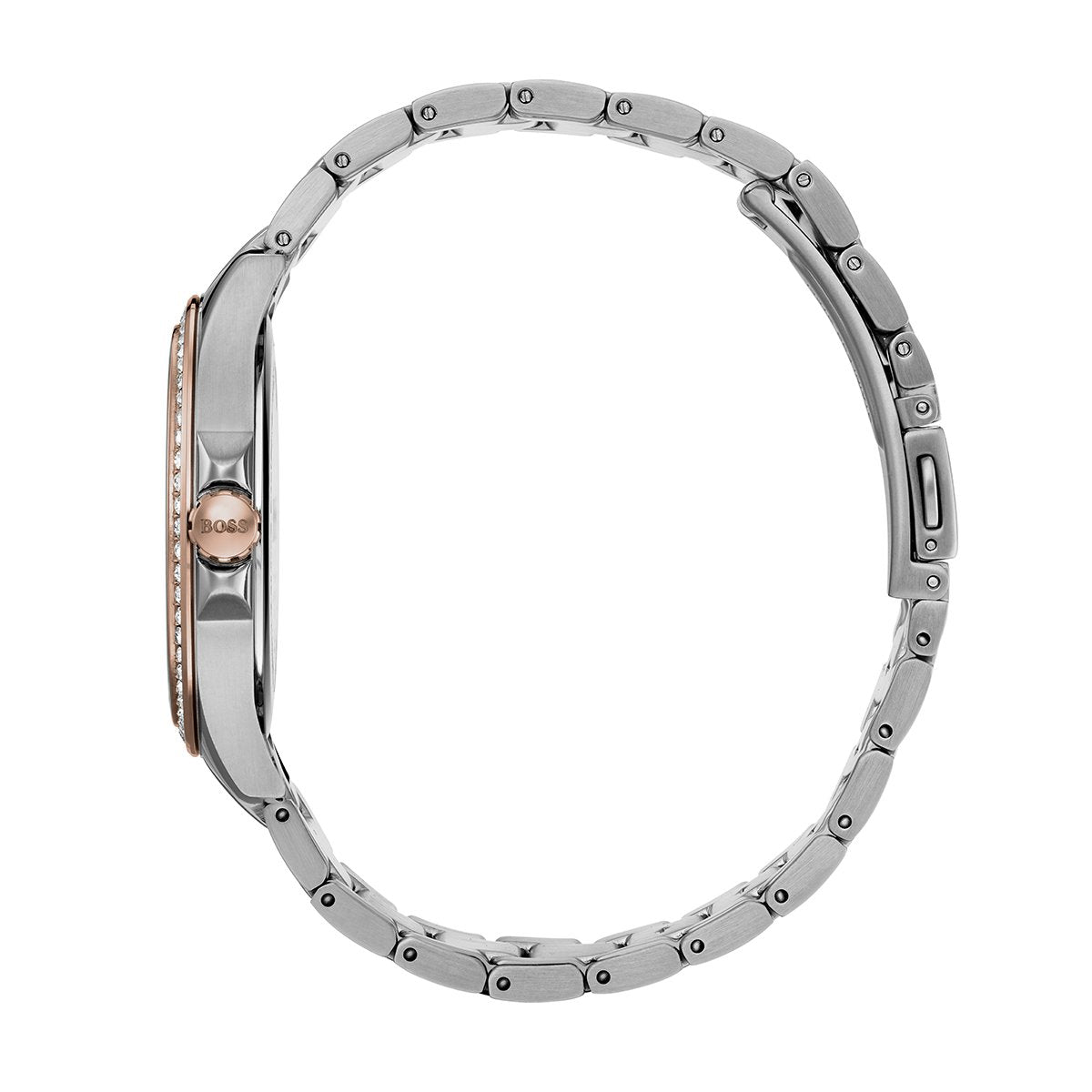 Hugo Boss rose gold crown