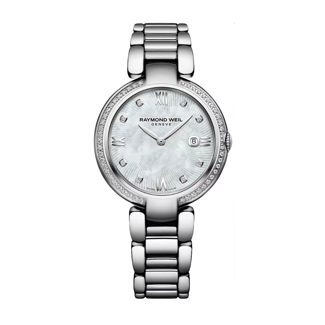 Raymond Weil Shine Mother of Pearl Silver Ladies Watch