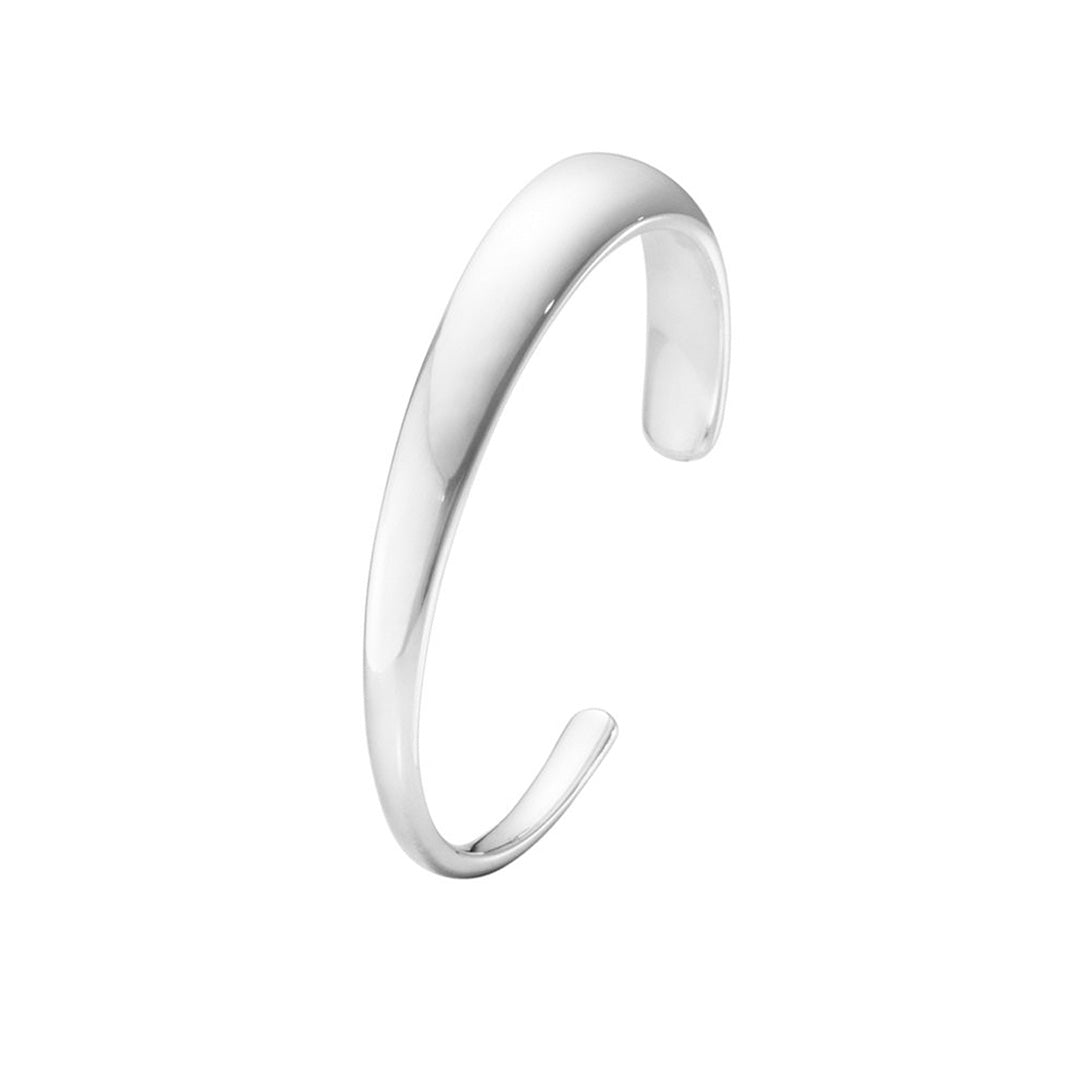 Georg Jensen Curve Silver Bangle