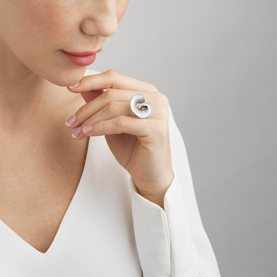 Georg Jensen Moebuis Silver Ring