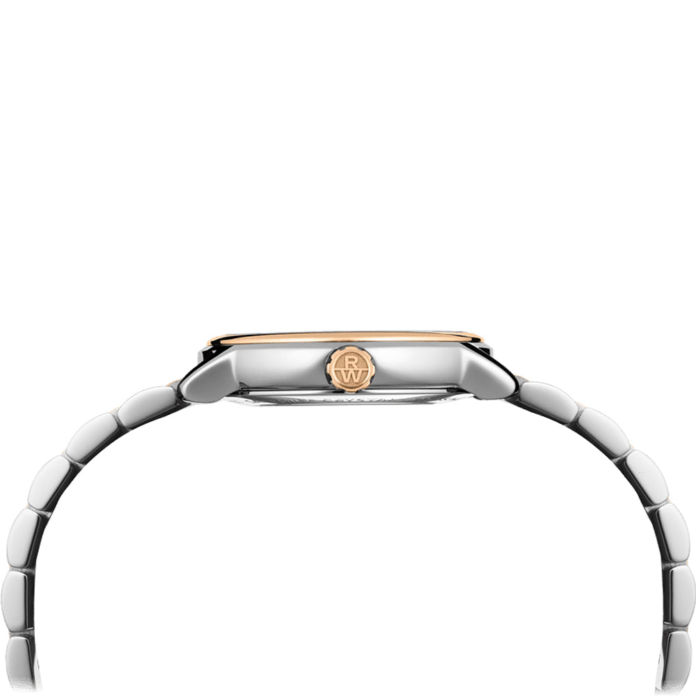 Raymond Weil Maestro Automatic Visible Balance Wheel Two-Tone Mens Watch