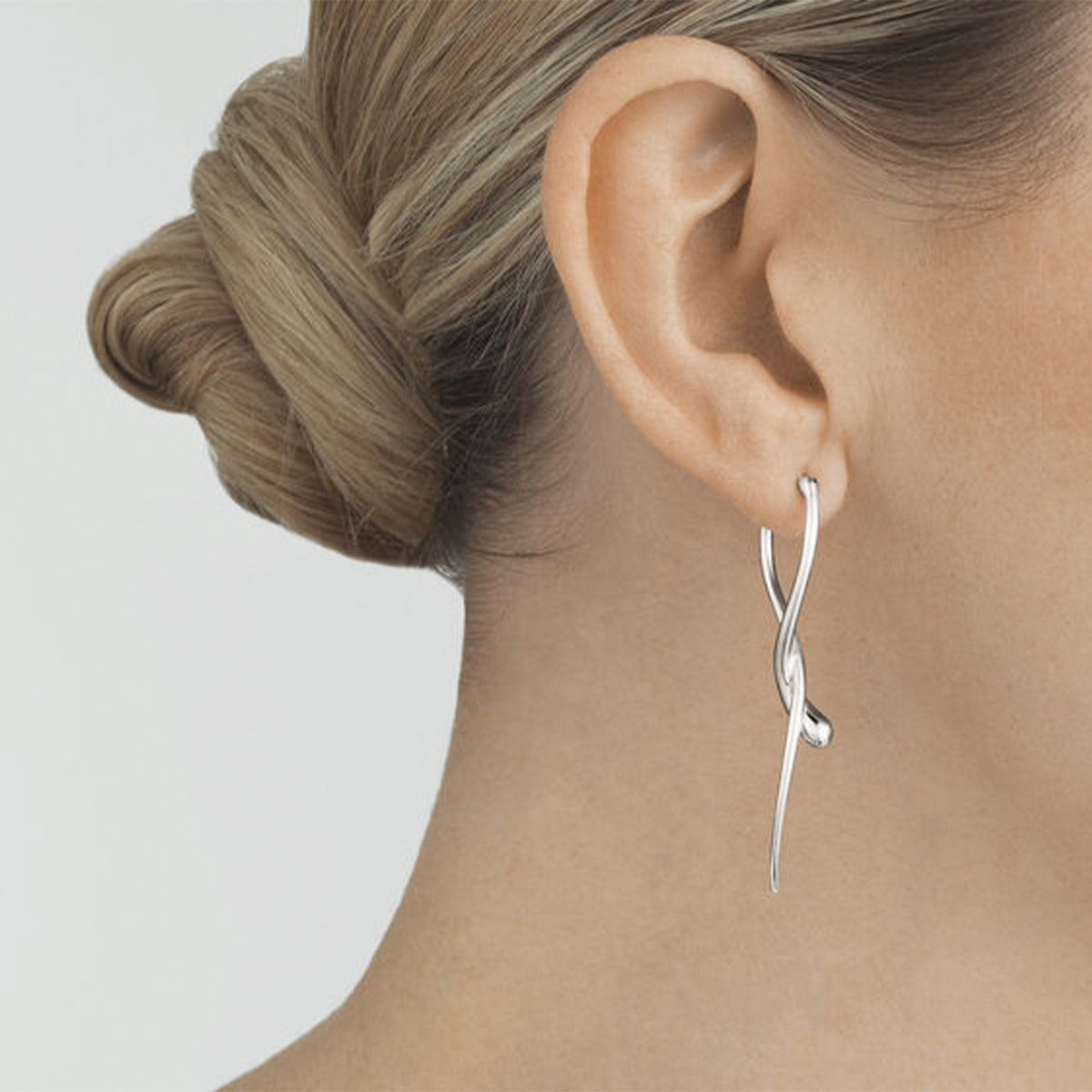 Georg Jensen Silver Mercy Earrings
