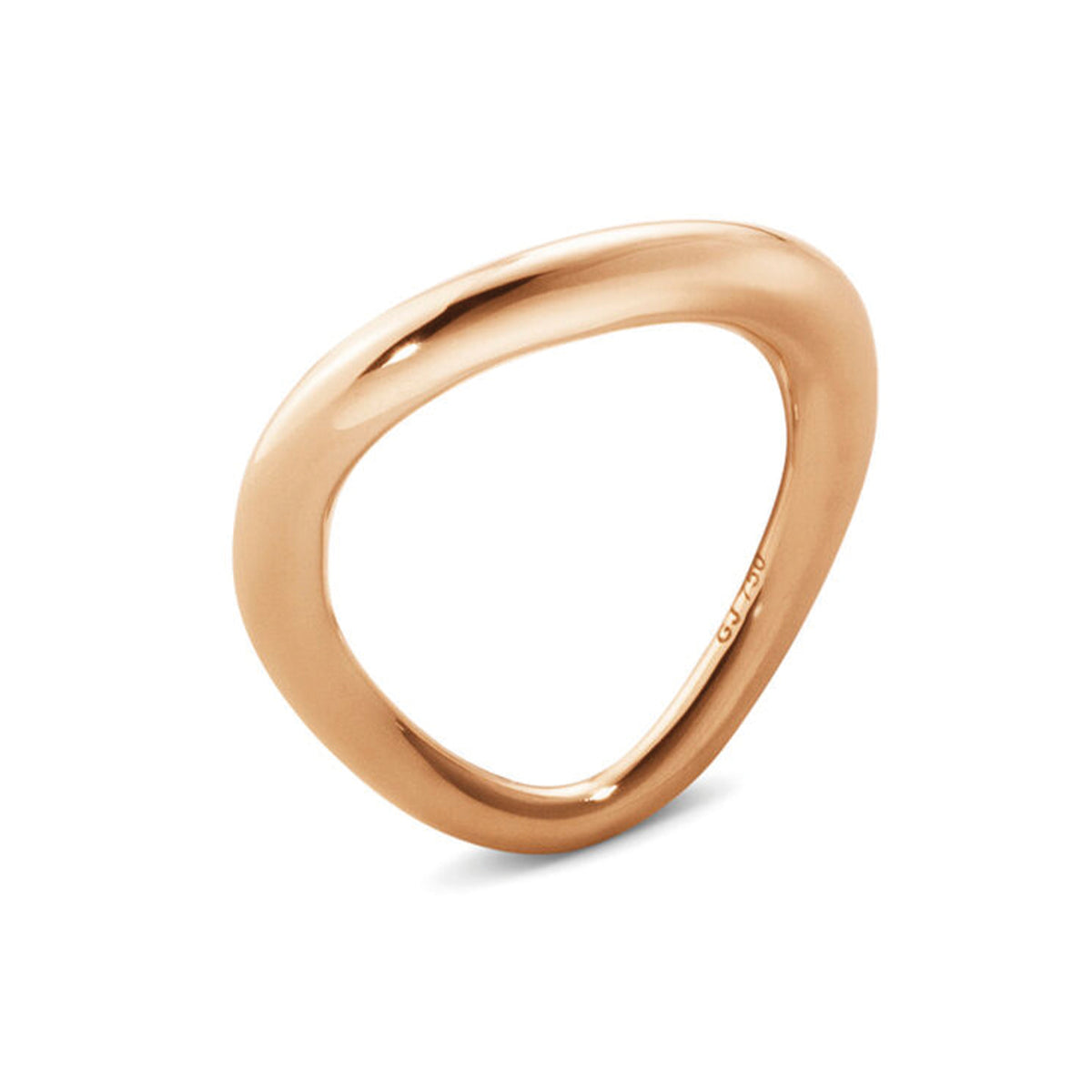 Georg Jensen 18ct. Rose Gold Offspring Ring