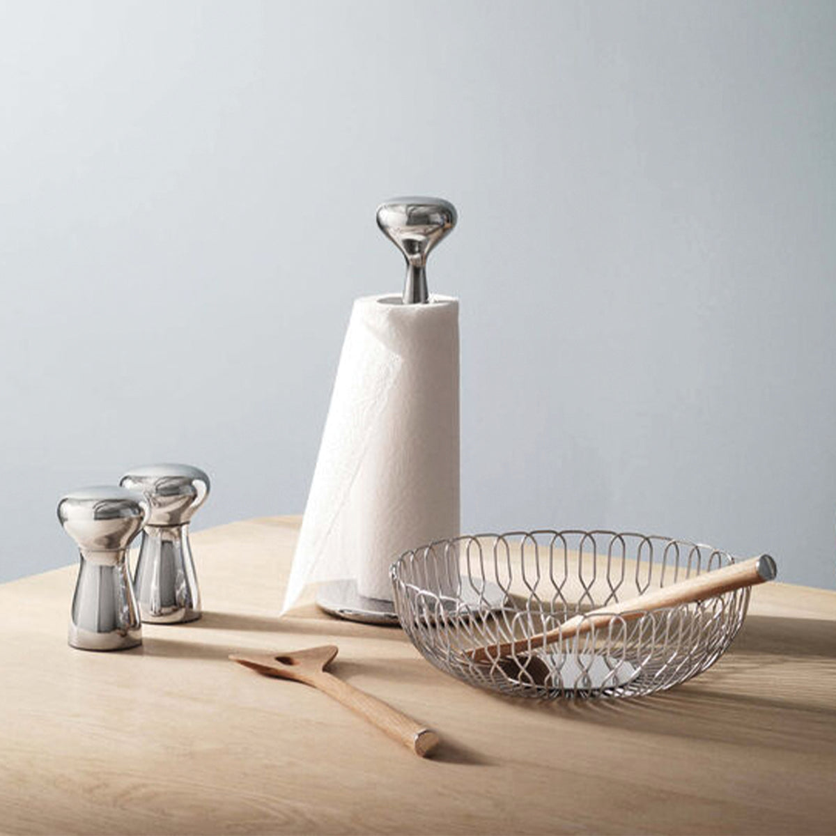 Georg Jensen Stainless Steel Alfredo Salt and Pepper Grinder Small
