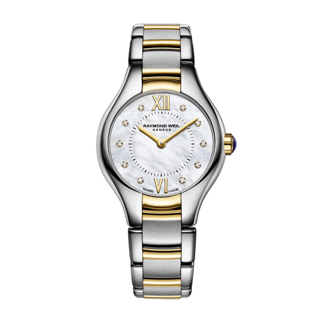 Raymond Weil Noemia Mother of Pearl Two Tone Ladies Watch
