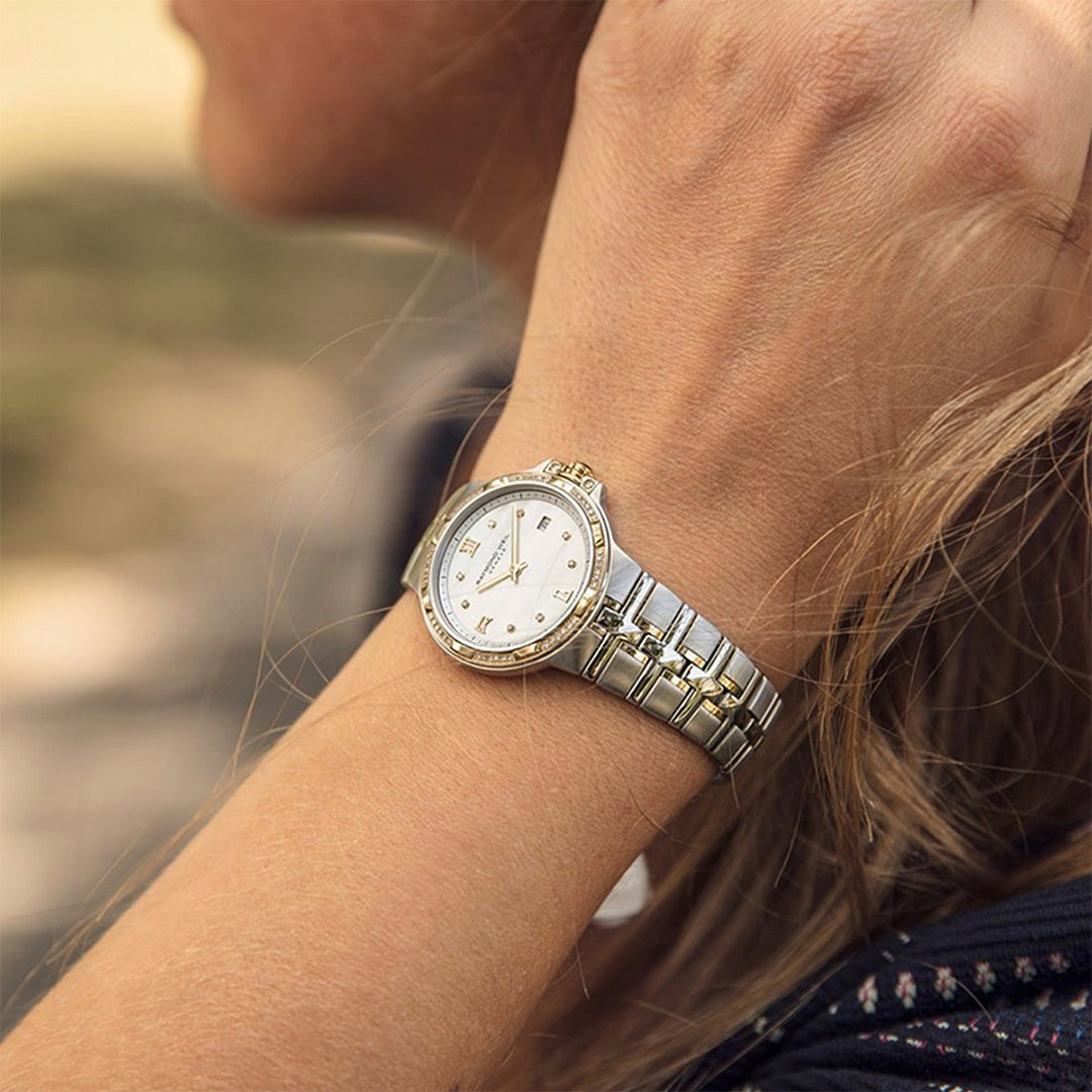 Raymond Weil Parsifal Mother of Pearl Two Tone Ladies Watch