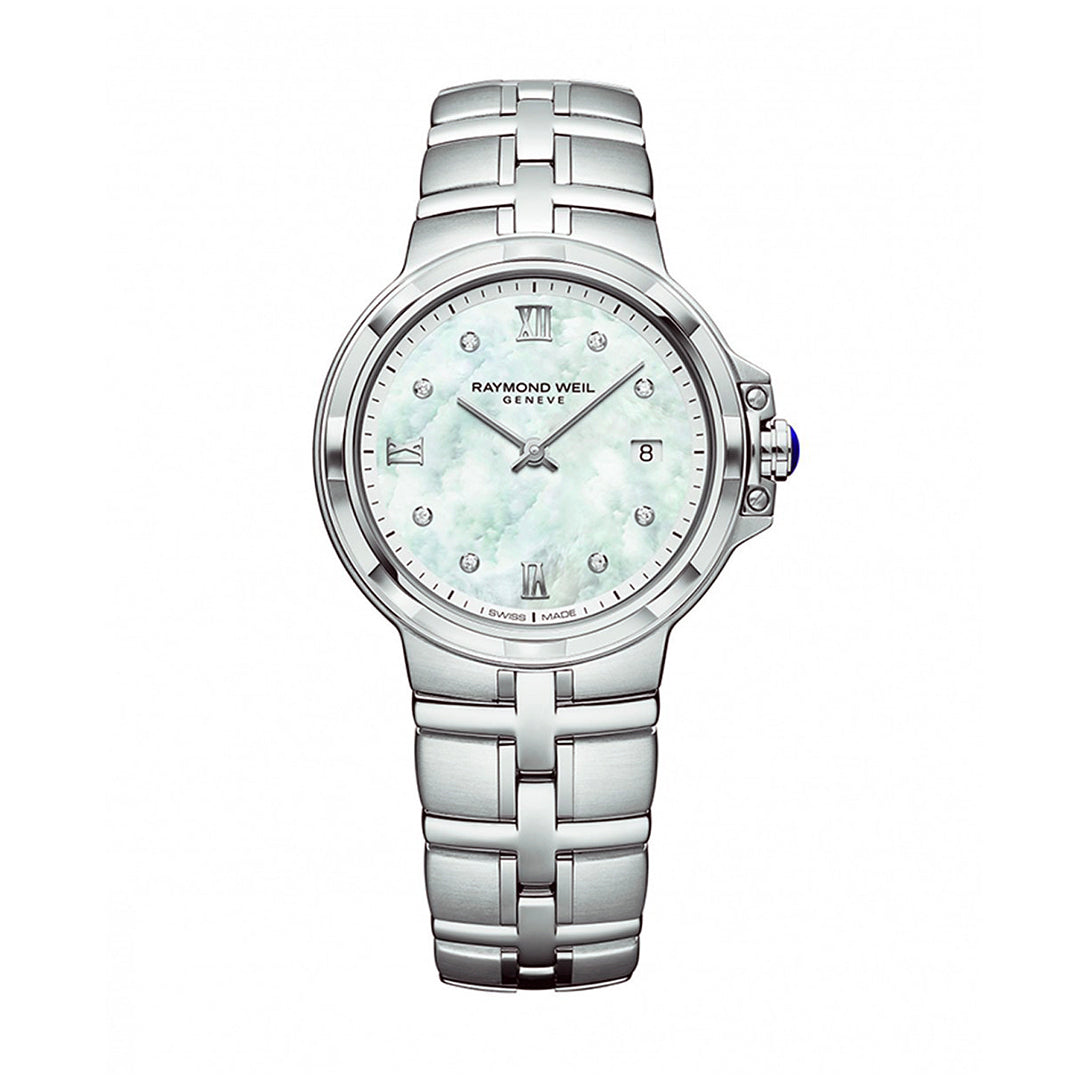 Raymond Weil Parsifal Mother of Pearl Silver Ladies Watch