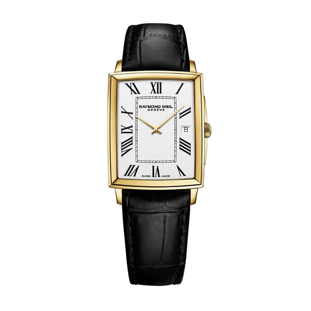 Raymond Weil Toccata Gold Quartz Mens Watch
